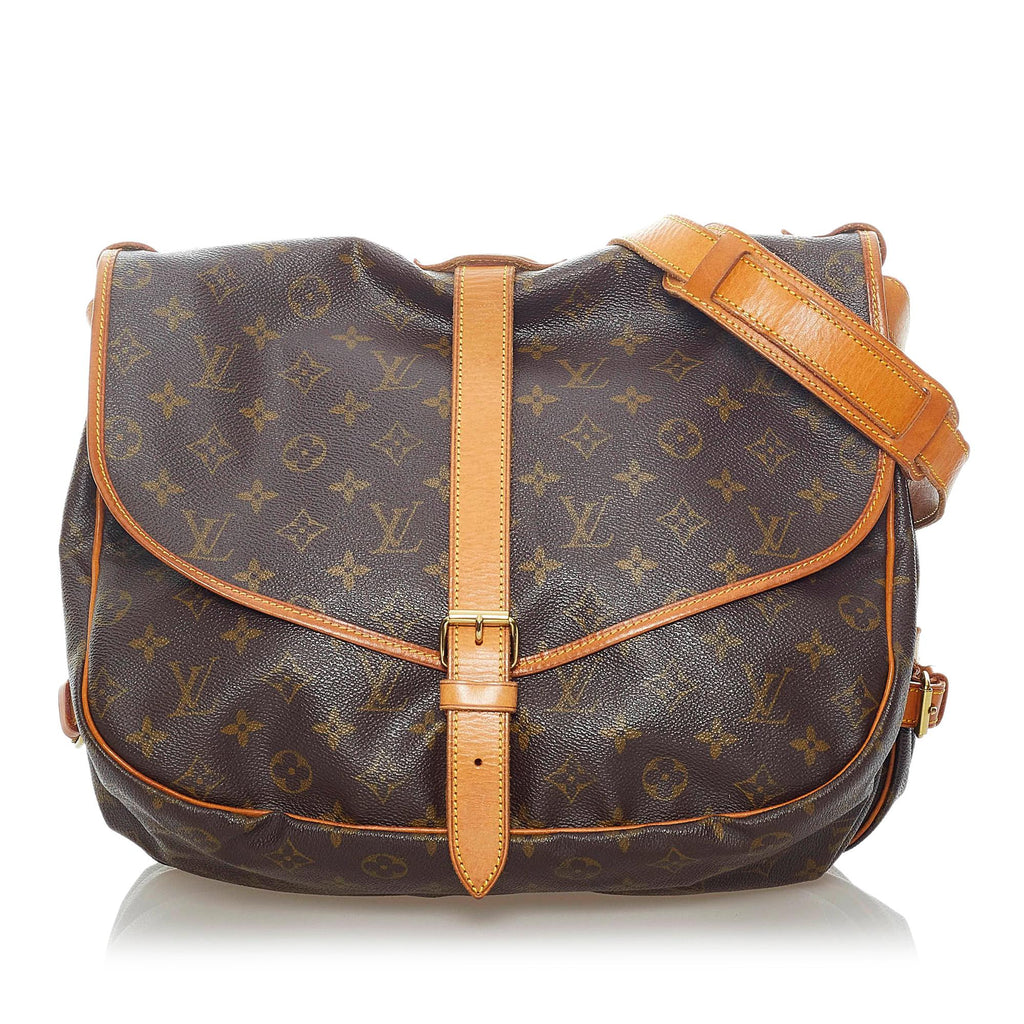 Louis Vuitton Monogram Saumur 35 (SHG-33267)
