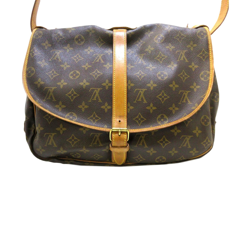 Louis Vuitton Monogram Saumur 35 (SHG-33567)