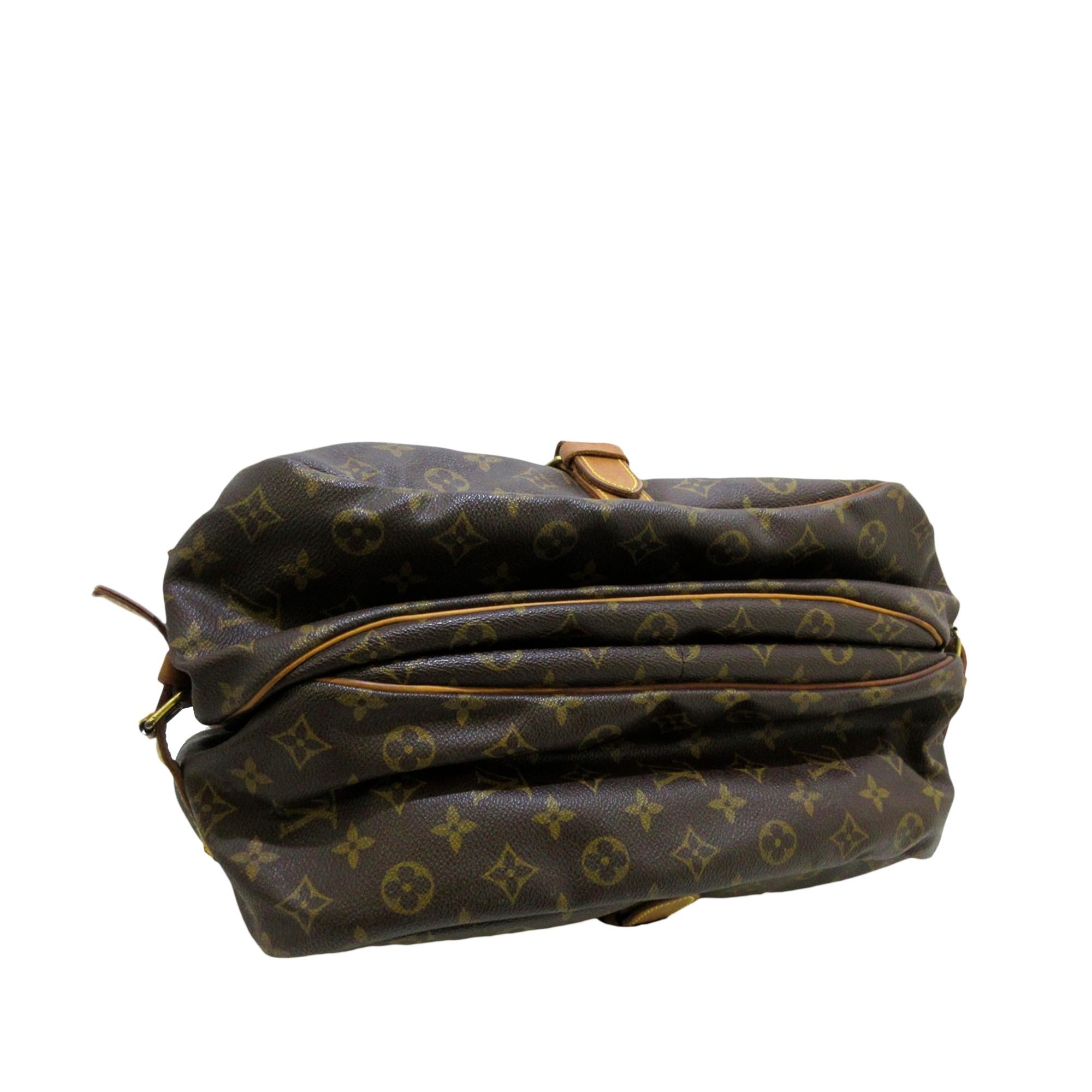 Louis Vuitton Monogram Saumur 35 (SHG-33773)