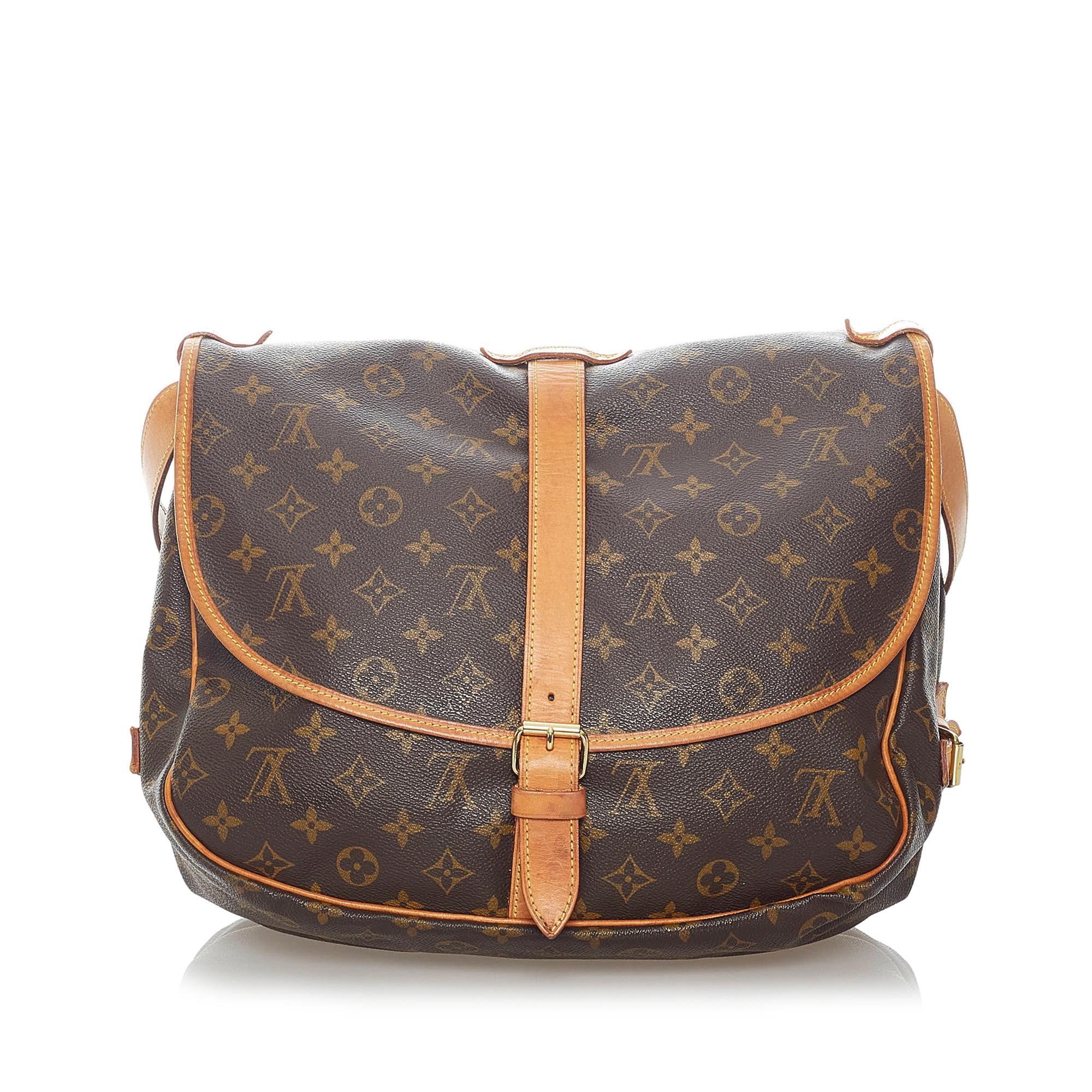 Louis Vuitton Monogram Saumur 35 (SHG-34335)