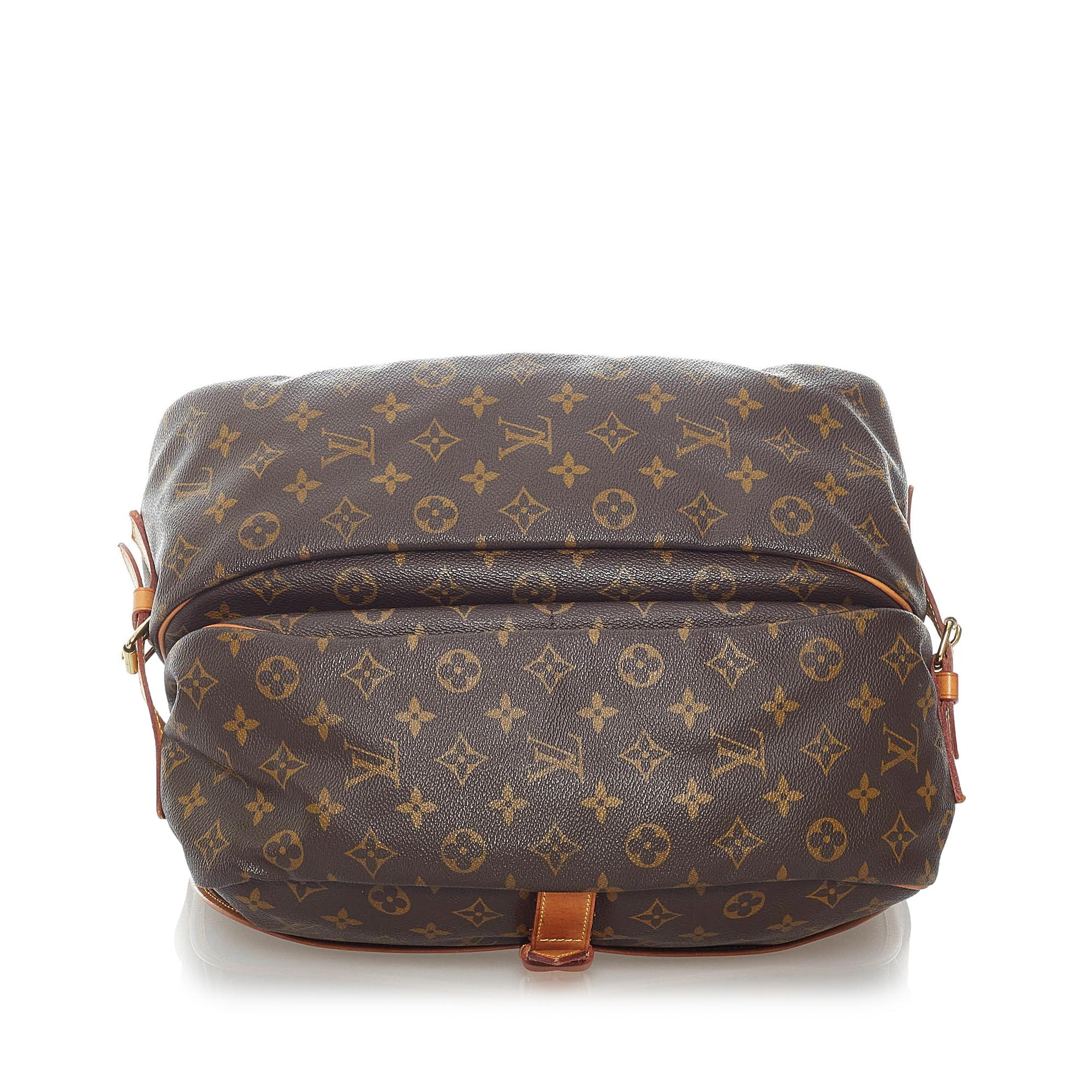 Louis Vuitton Monogram Saumur 35 (SHG-34335)