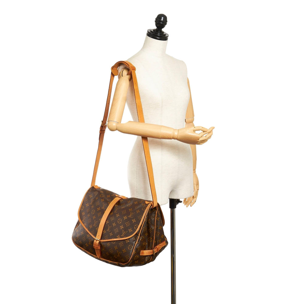 Louis Vuitton Monogram Saumur 35 (SHG-34335)