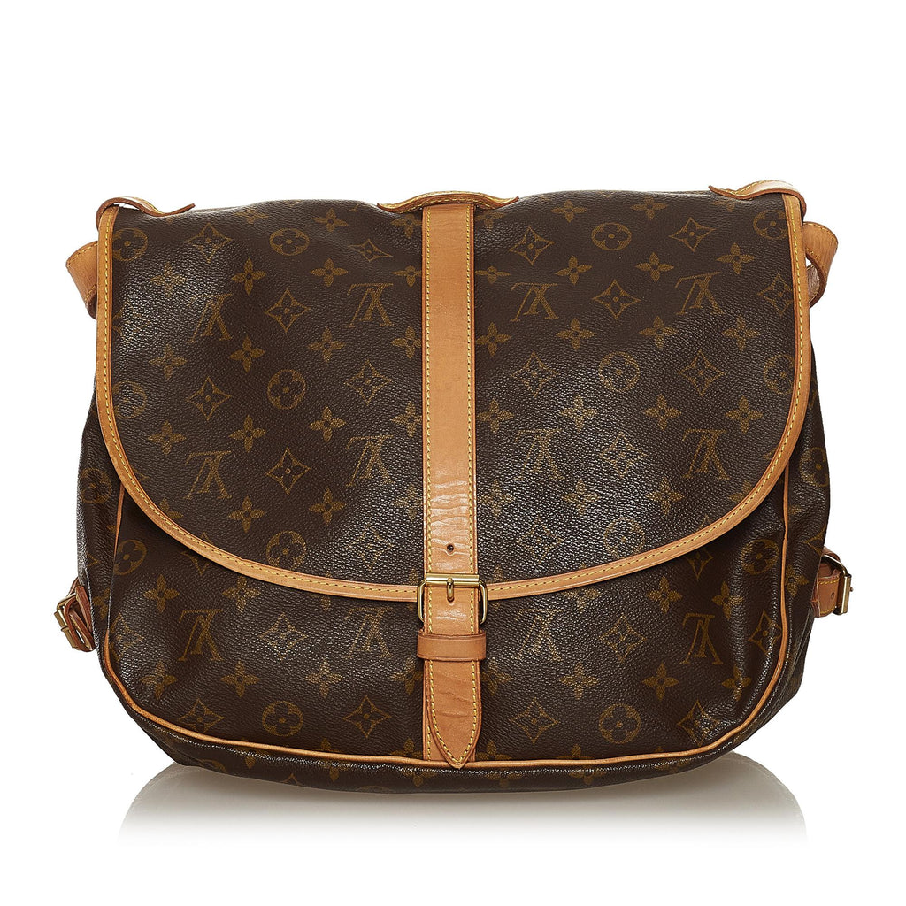Louis Vuitton Monogram Saumur 35 (SHG-34374)