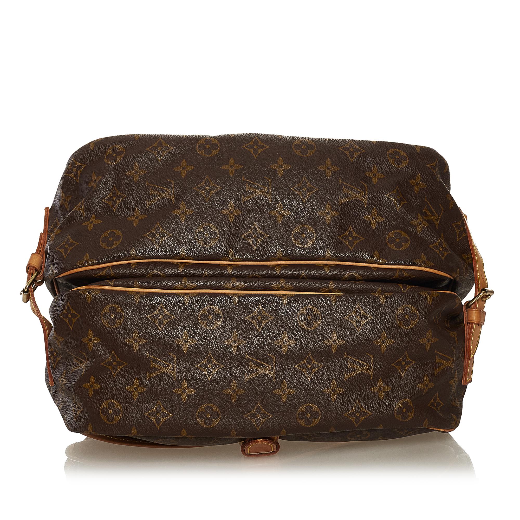 Louis Vuitton Monogram Saumur 35 (SHG-34374)