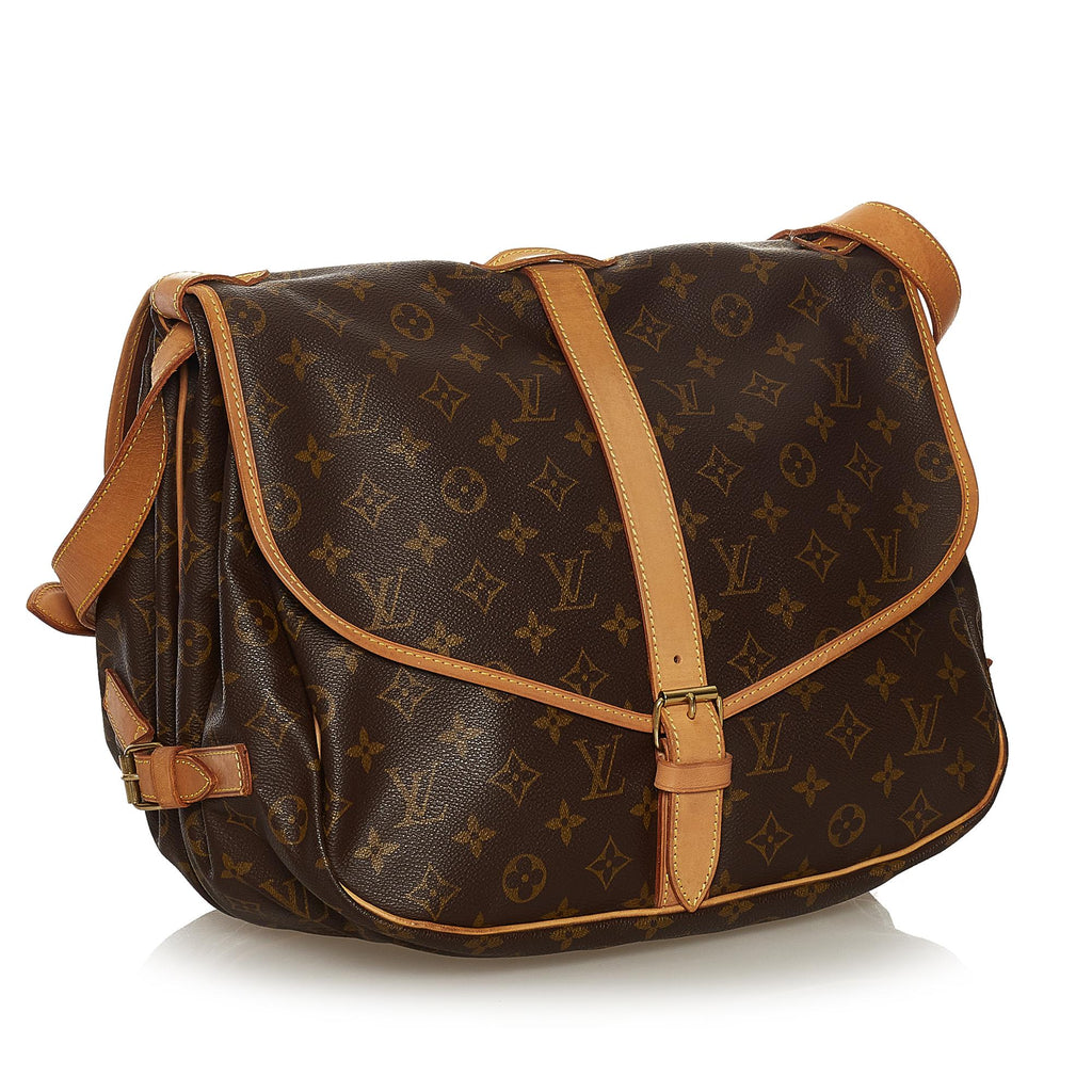 Louis Vuitton Monogram Saumur 35 (SHG-34374)