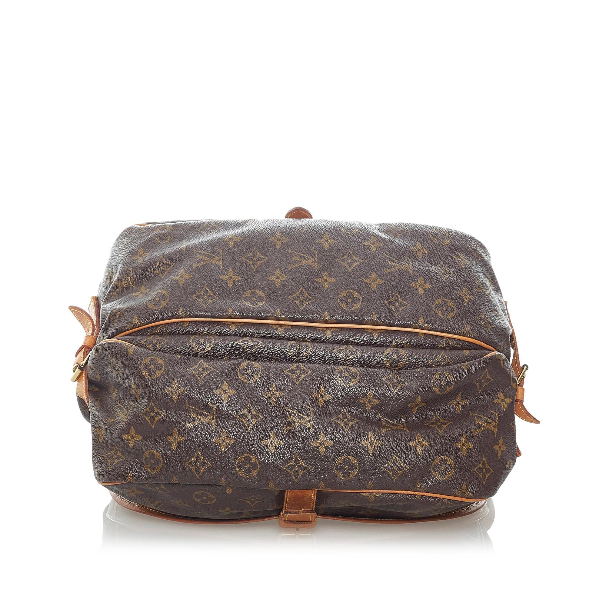 Louis Vuitton Monogram Saumur 35 (SHG-34514)