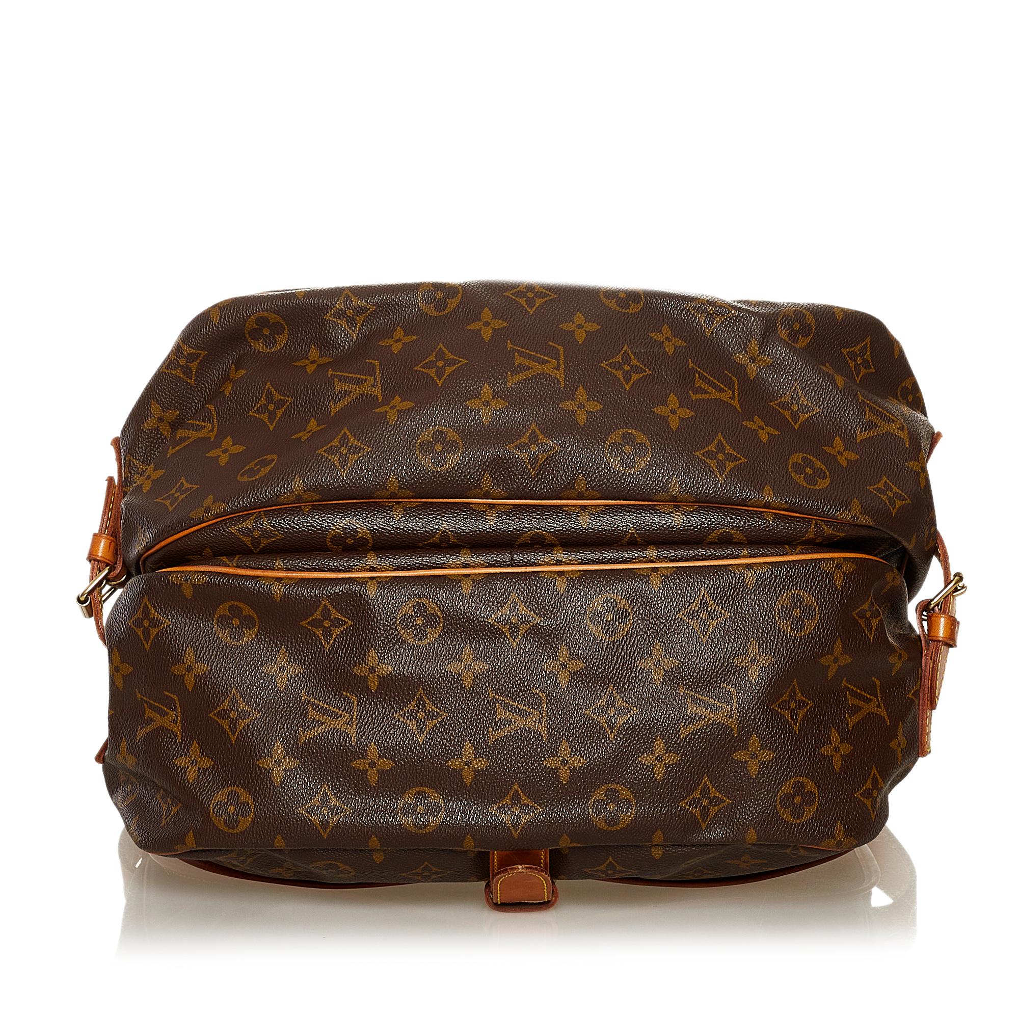 Louis Vuitton Monogram Saumur 35 (SHG-34595)