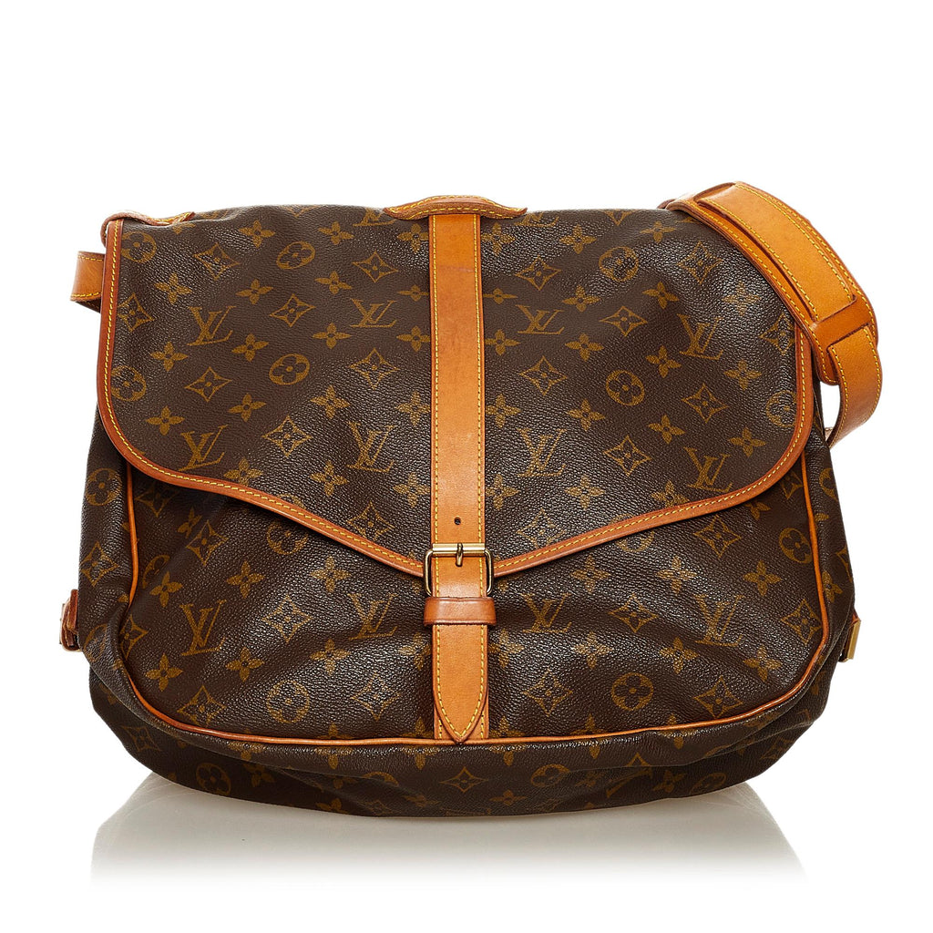 Louis Vuitton Monogram Saumur 35 (SHG-34595)