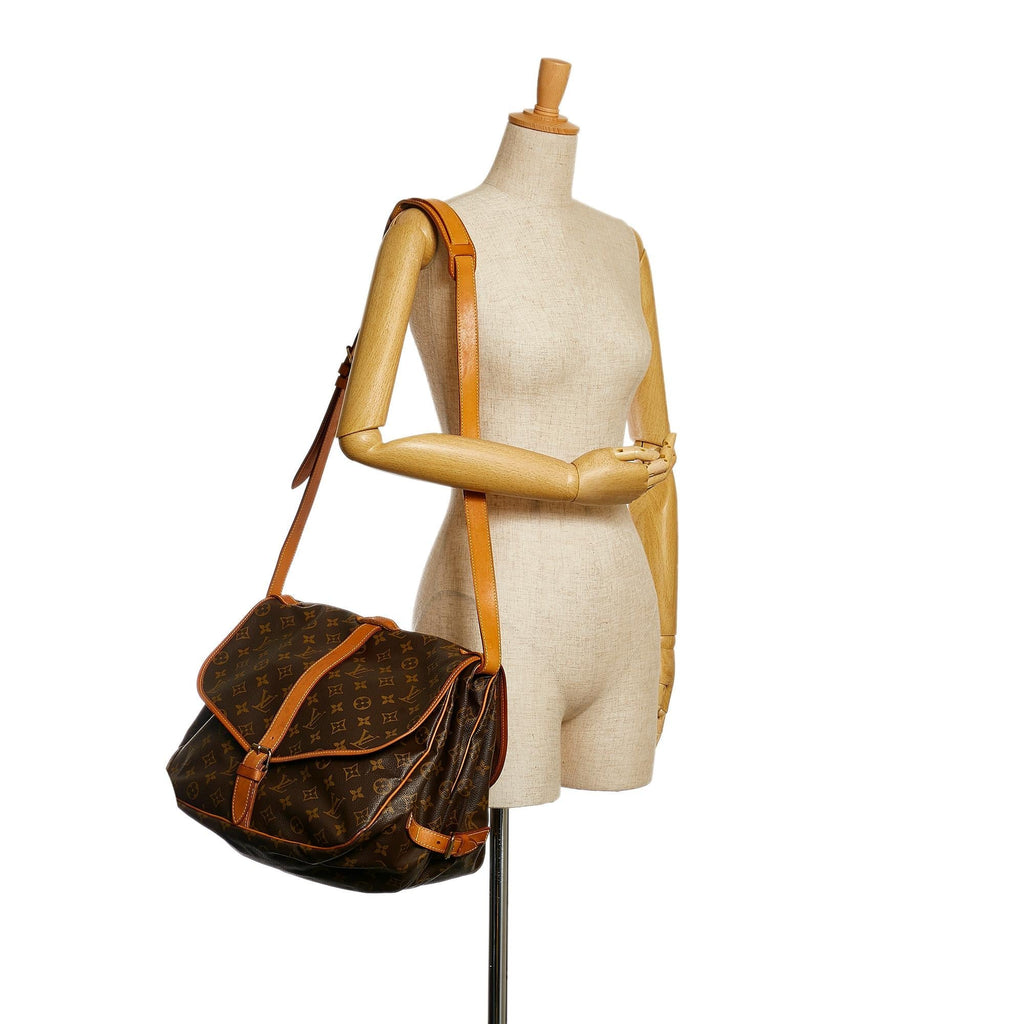 Louis Vuitton Monogram Saumur 35 (SHG-34595)