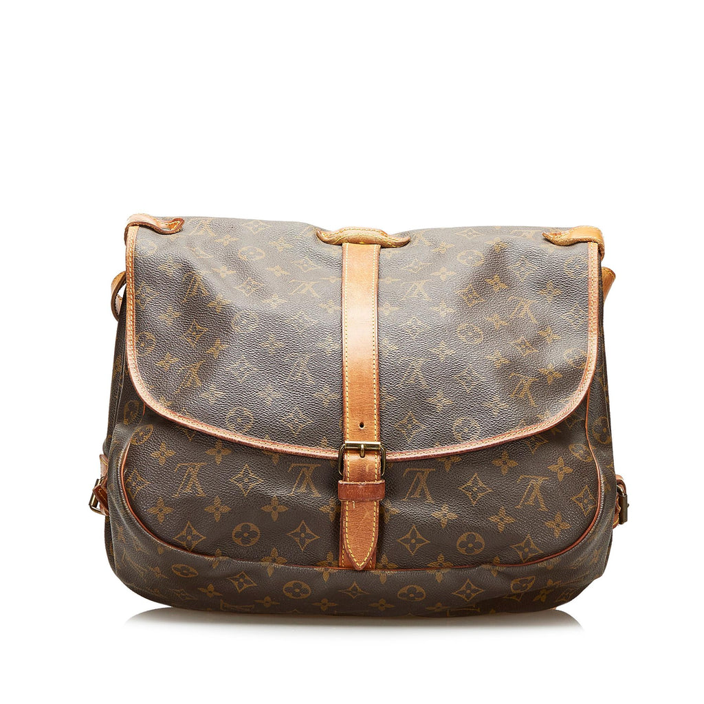Louis Vuitton Monogram Saumur 35 (SHG-35568)