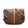 Louis Vuitton Monogram Saumur 35 (SHG-35568)