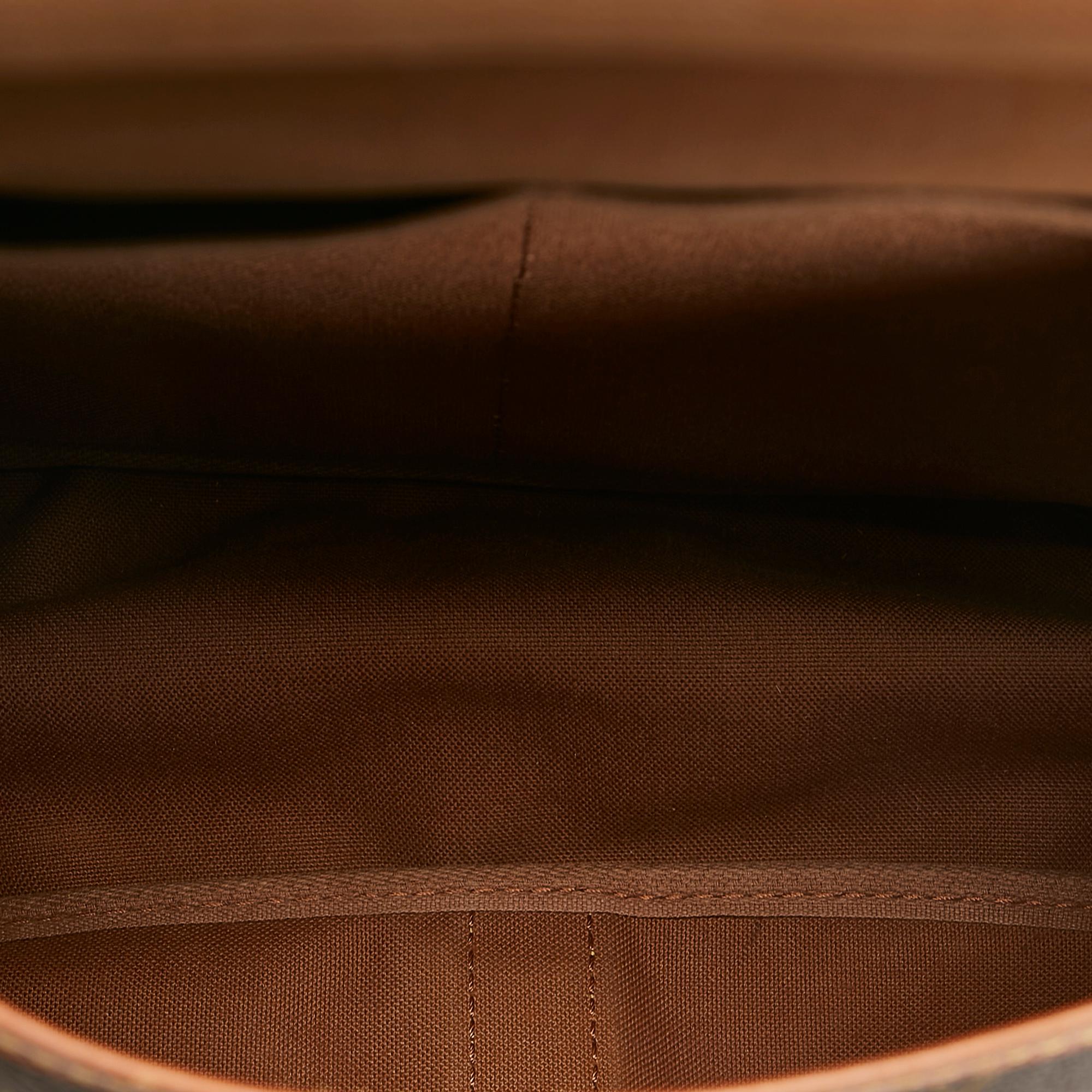 Louis Vuitton Monogram Saumur 35 (SHG-35568)