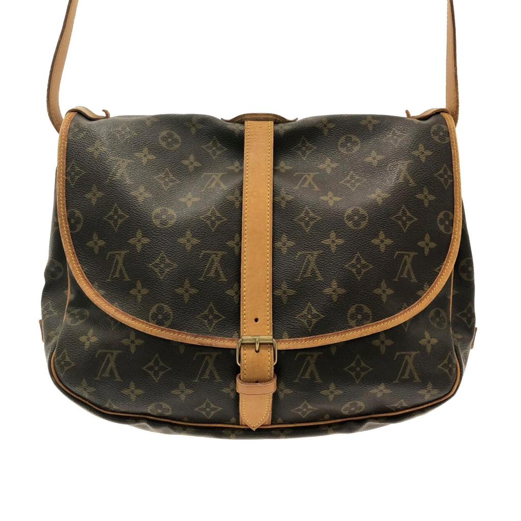 Louis Vuitton Monogram Saumur 35 (SHG-gu64rO)