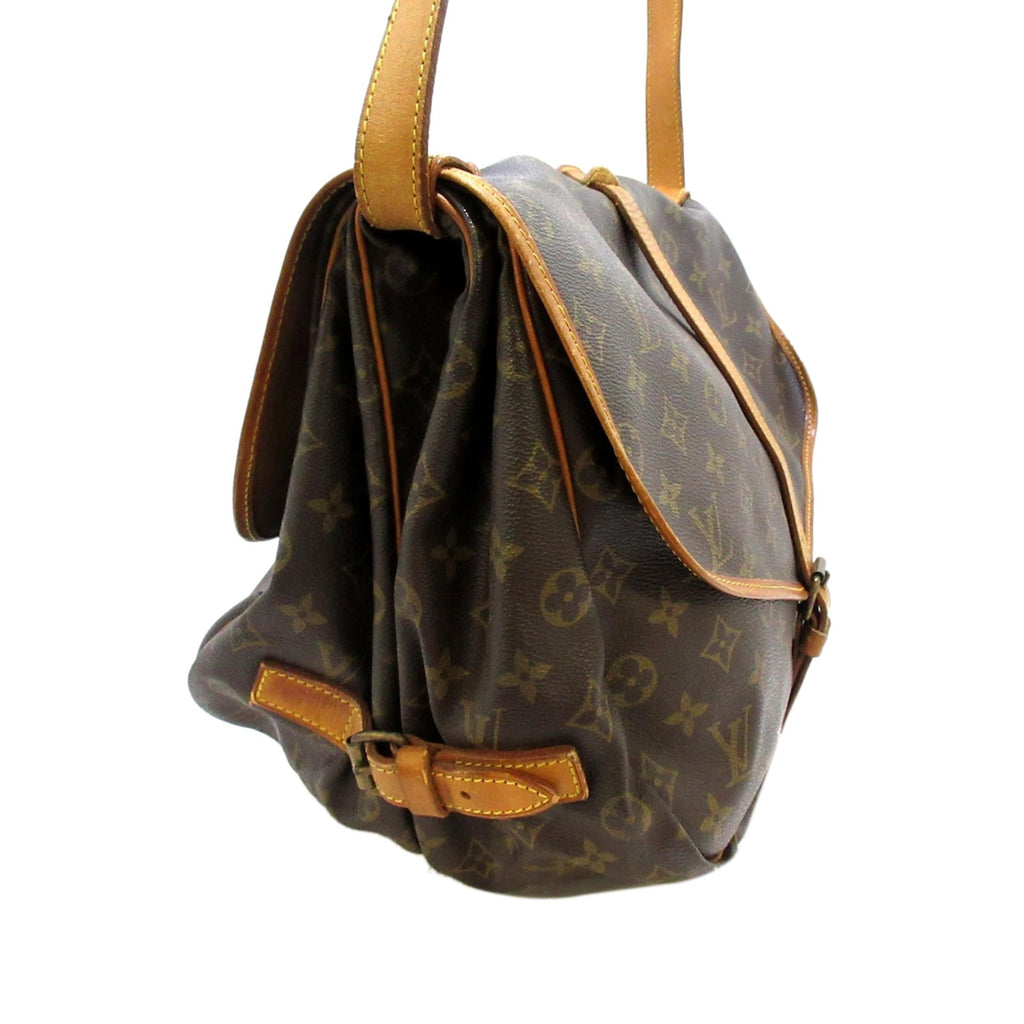 Louis Vuitton Monogram Saumur 35 (SHG-I5rIuc)