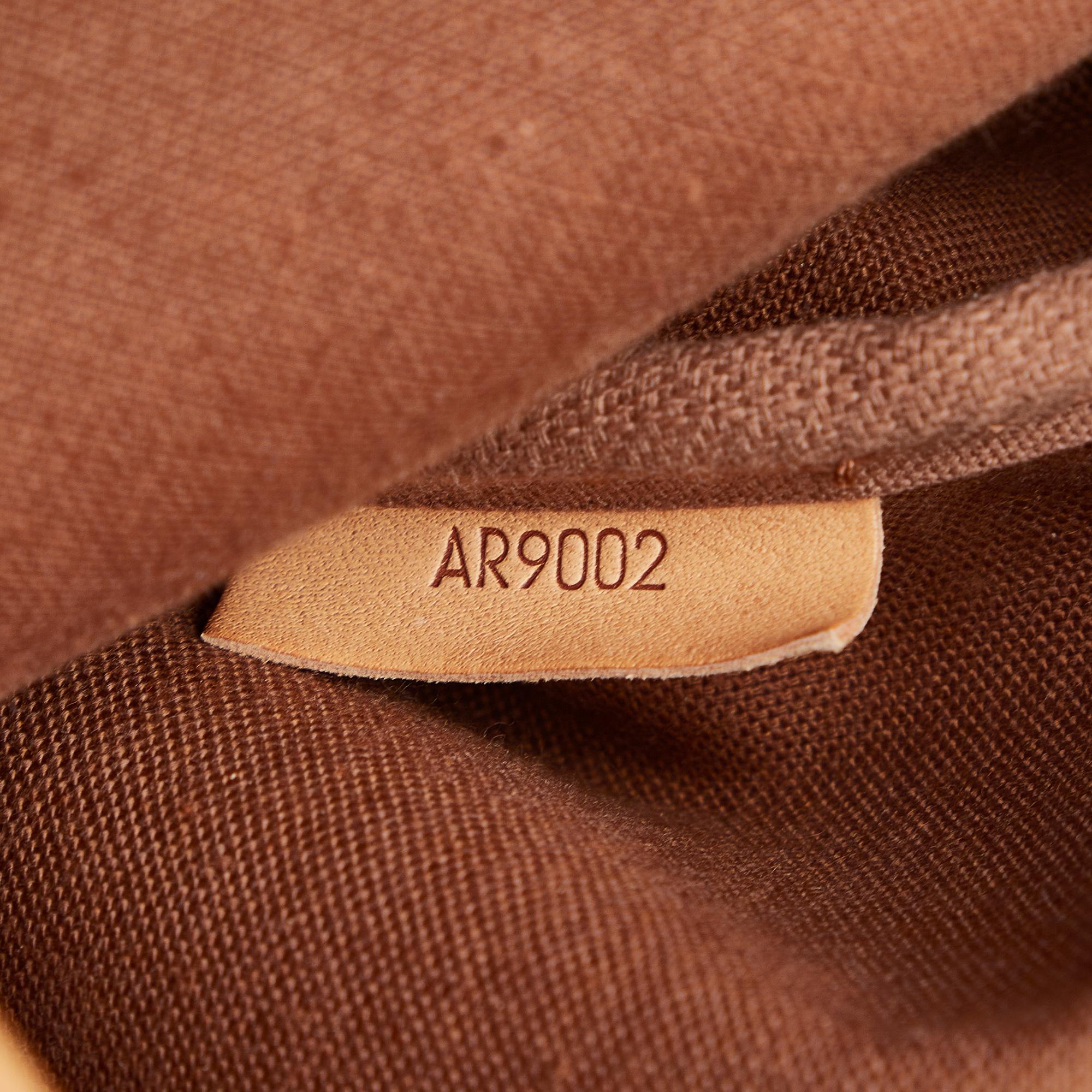 Louis Vuitton Monogram Saumur 35 (SHG-Hp526P)