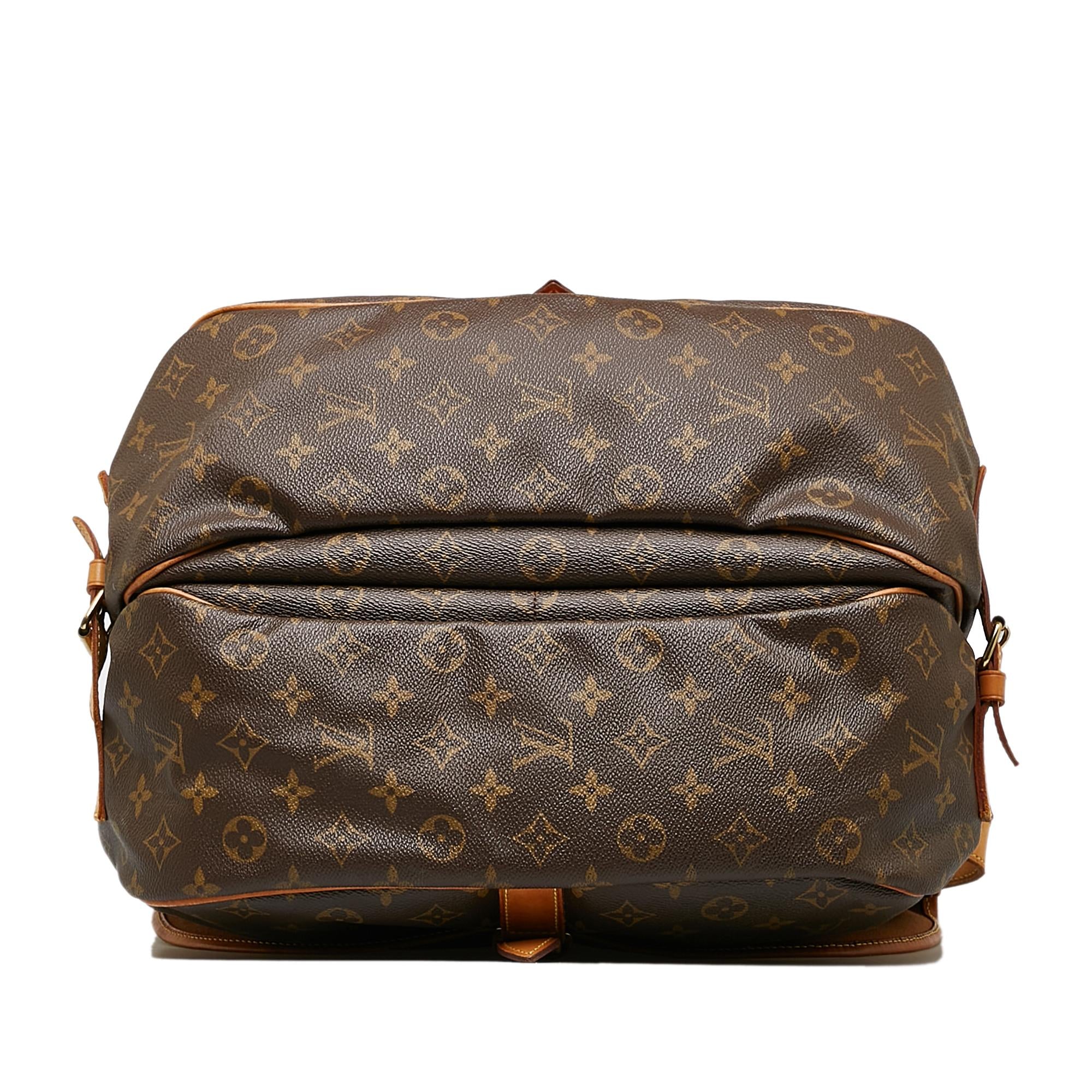 Louis Vuitton Monogram Saumur 35 (SHG-DXtvnY)