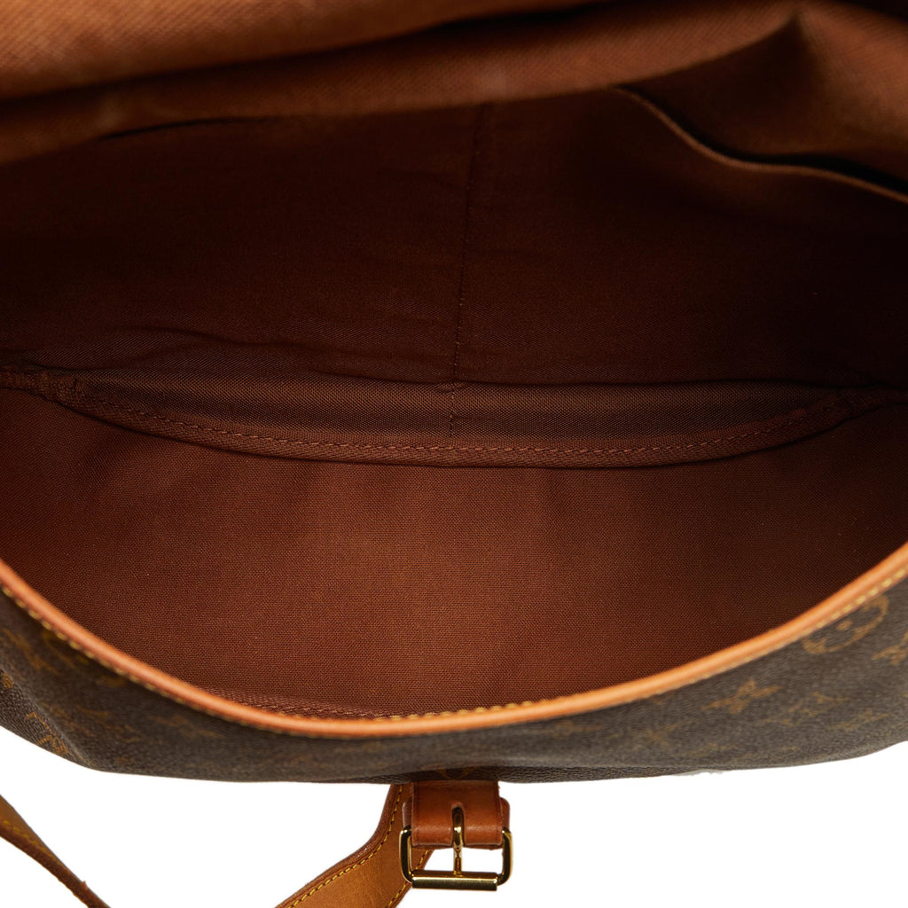 Louis Vuitton Monogram Saumur 35 (SHG-DXtvnY)