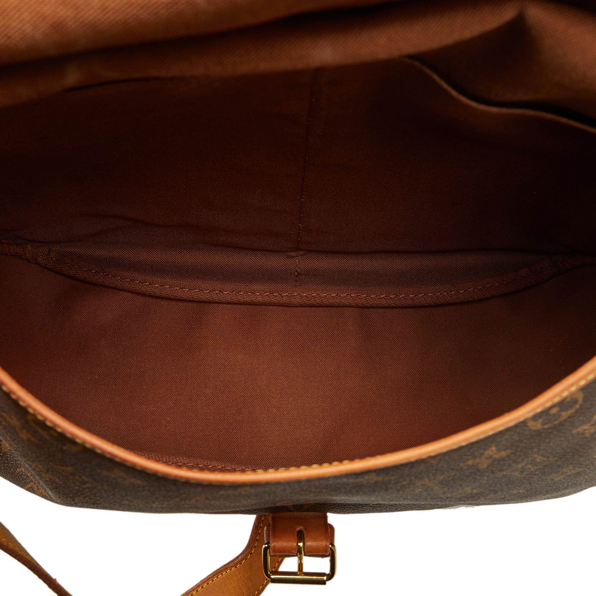 Louis Vuitton Monogram Saumur 35 (SHG-DXtvnY)
