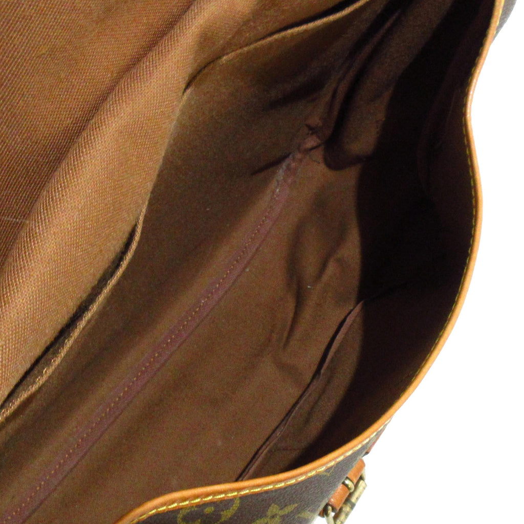 Louis Vuitton Monogram Saumur 35 (SHG-qtv6cY)