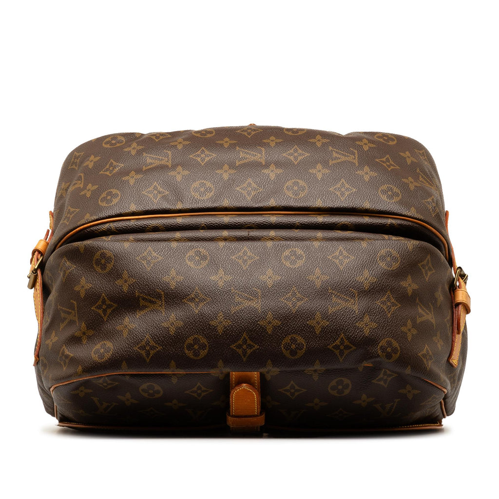 Louis Vuitton Monogram Saumur 35 (SHG-dGcr9j)