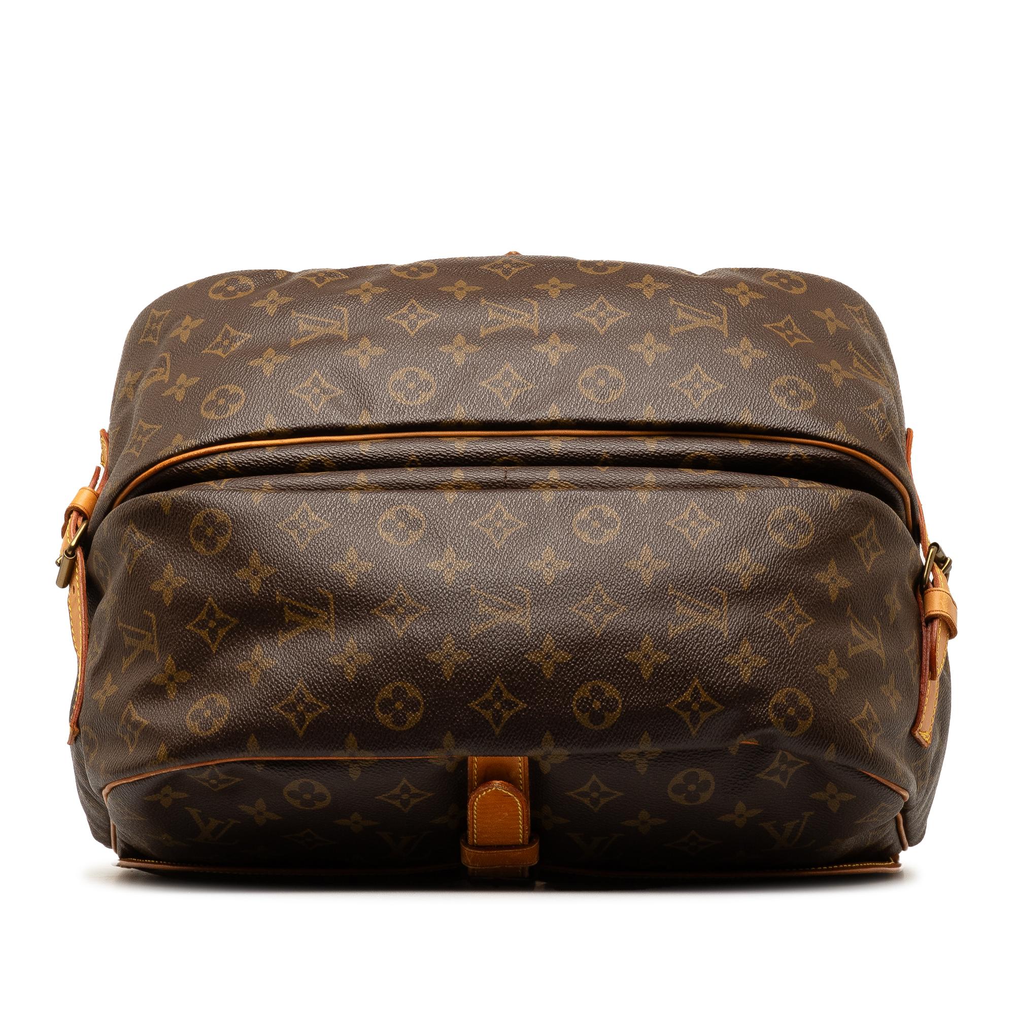 Louis Vuitton Monogram Saumur 35 (SHG-dGcr9j)
