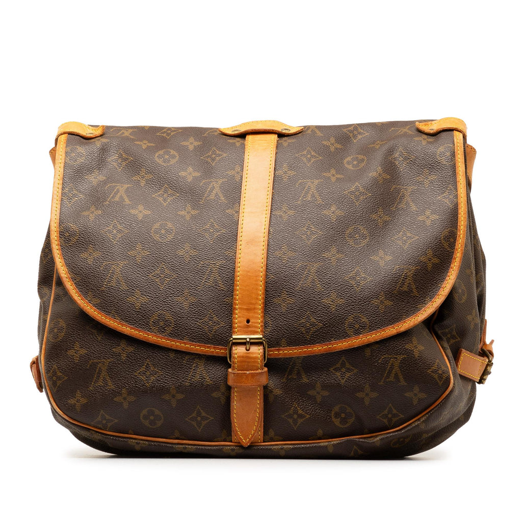 Louis Vuitton Monogram Saumur 35 (SHG-Z5tzZ8)