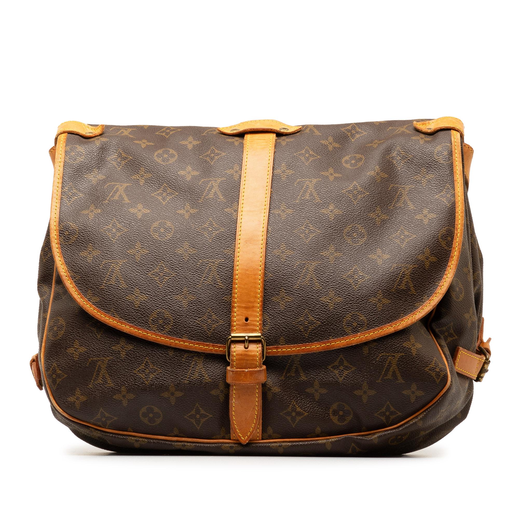 Louis Vuitton Monogram Saumur 35 (SHG-Z5tzZ8)