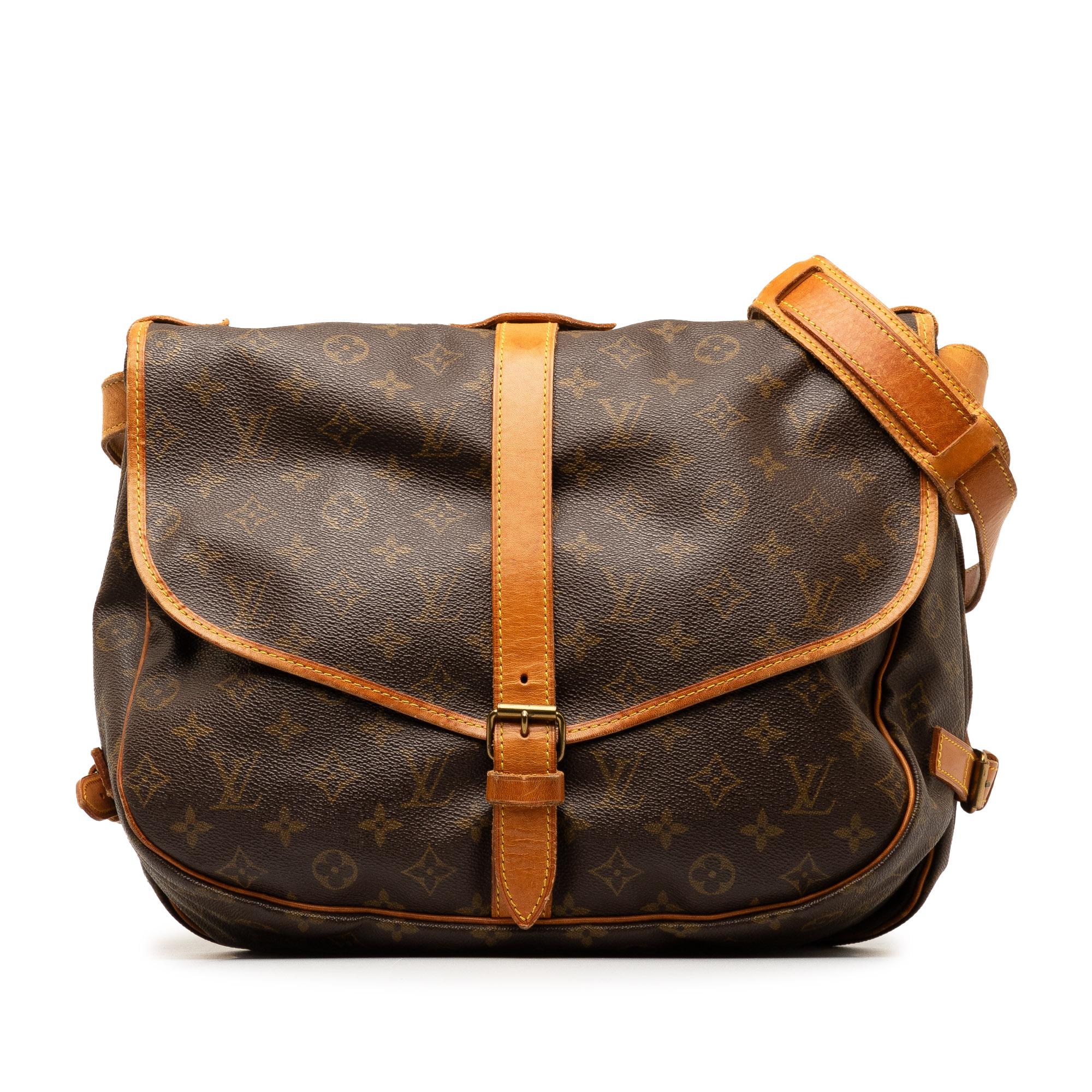 Louis Vuitton Monogram Saumur 35 (SHG-Z5tzZ8)
