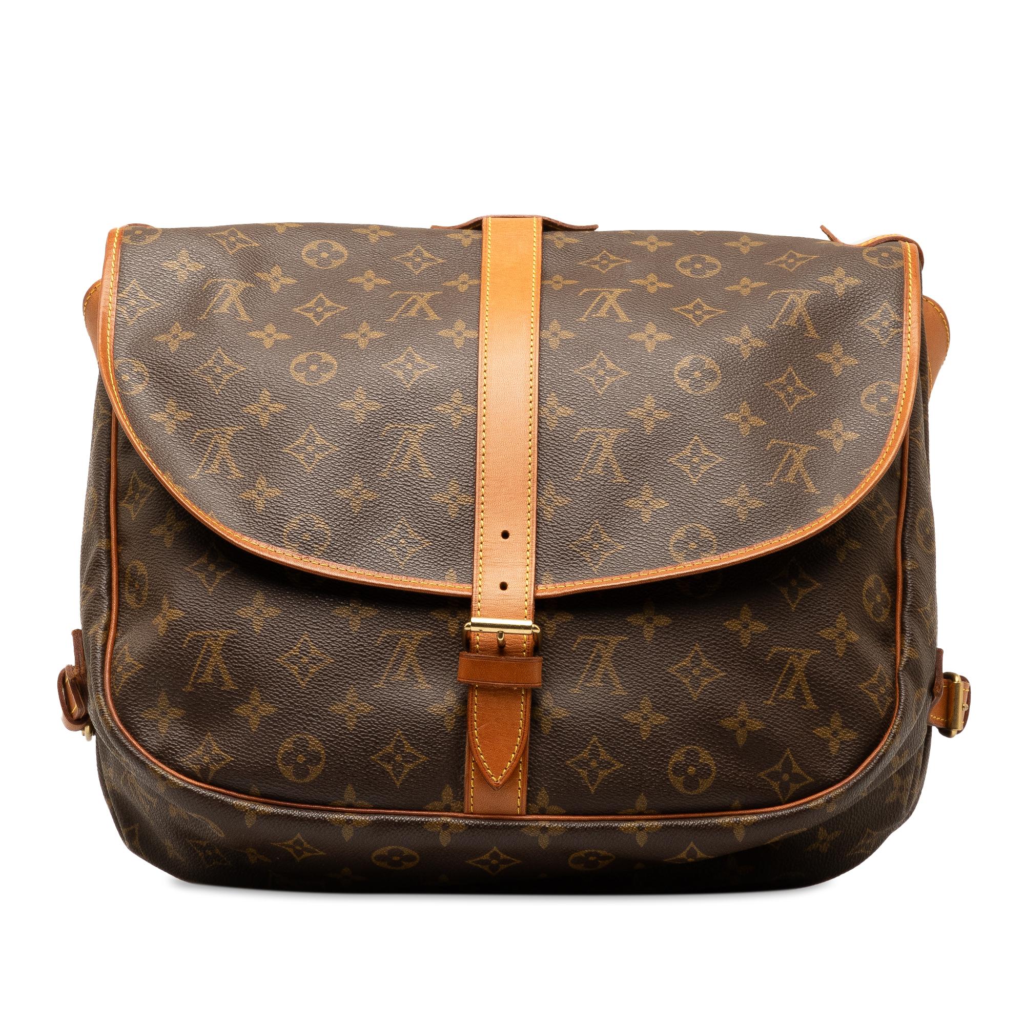 Louis Vuitton Monogram Saumur 35 (SHG-jYXZz6)
