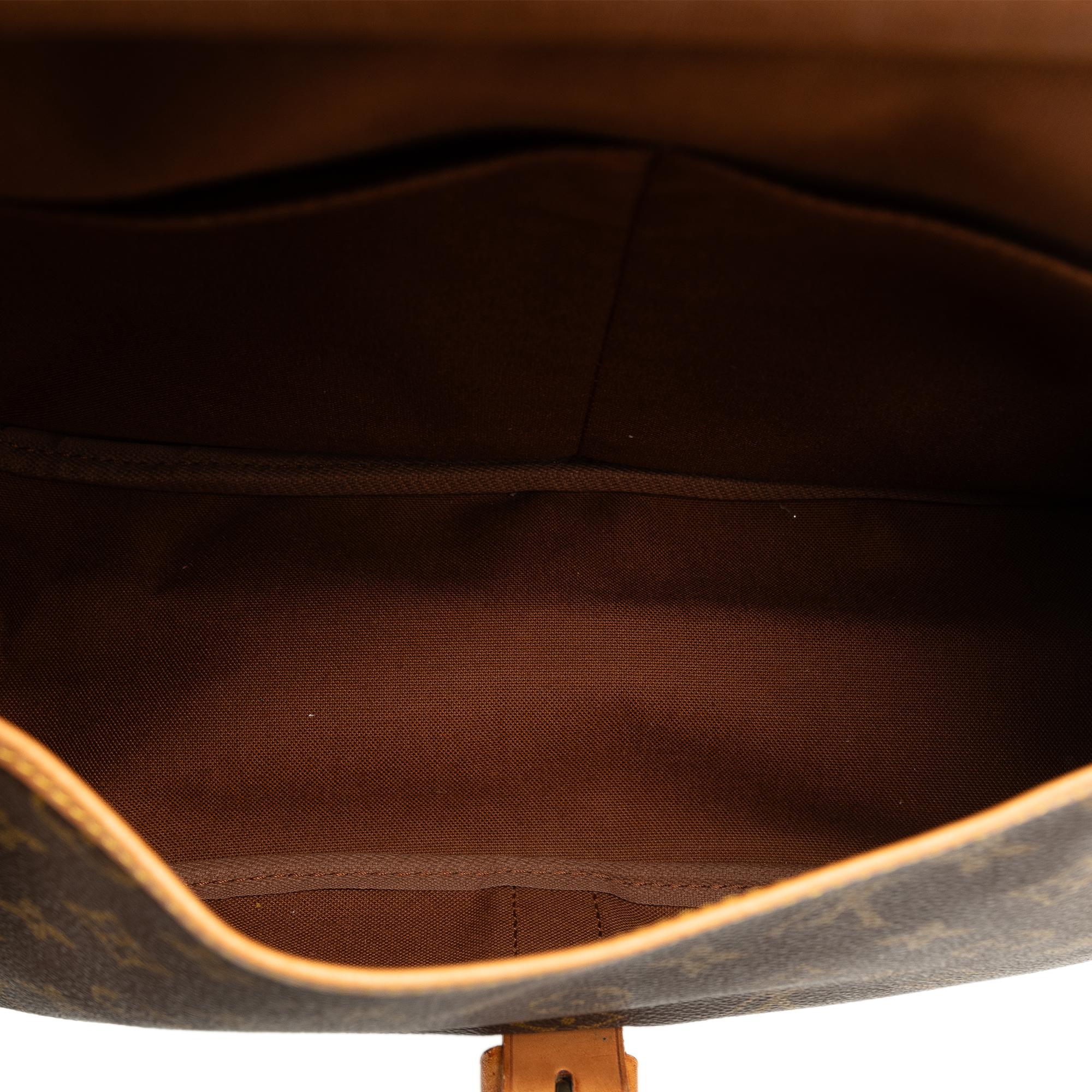 Louis Vuitton Monogram Saumur 35 (SHG-zyUtQf)