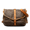 Louis Vuitton Monogram Saumur 35 (SHG-PH1kSZ)