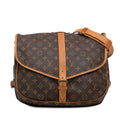 Louis Vuitton Monogram Saumur 35 (SHG-16gCnD)