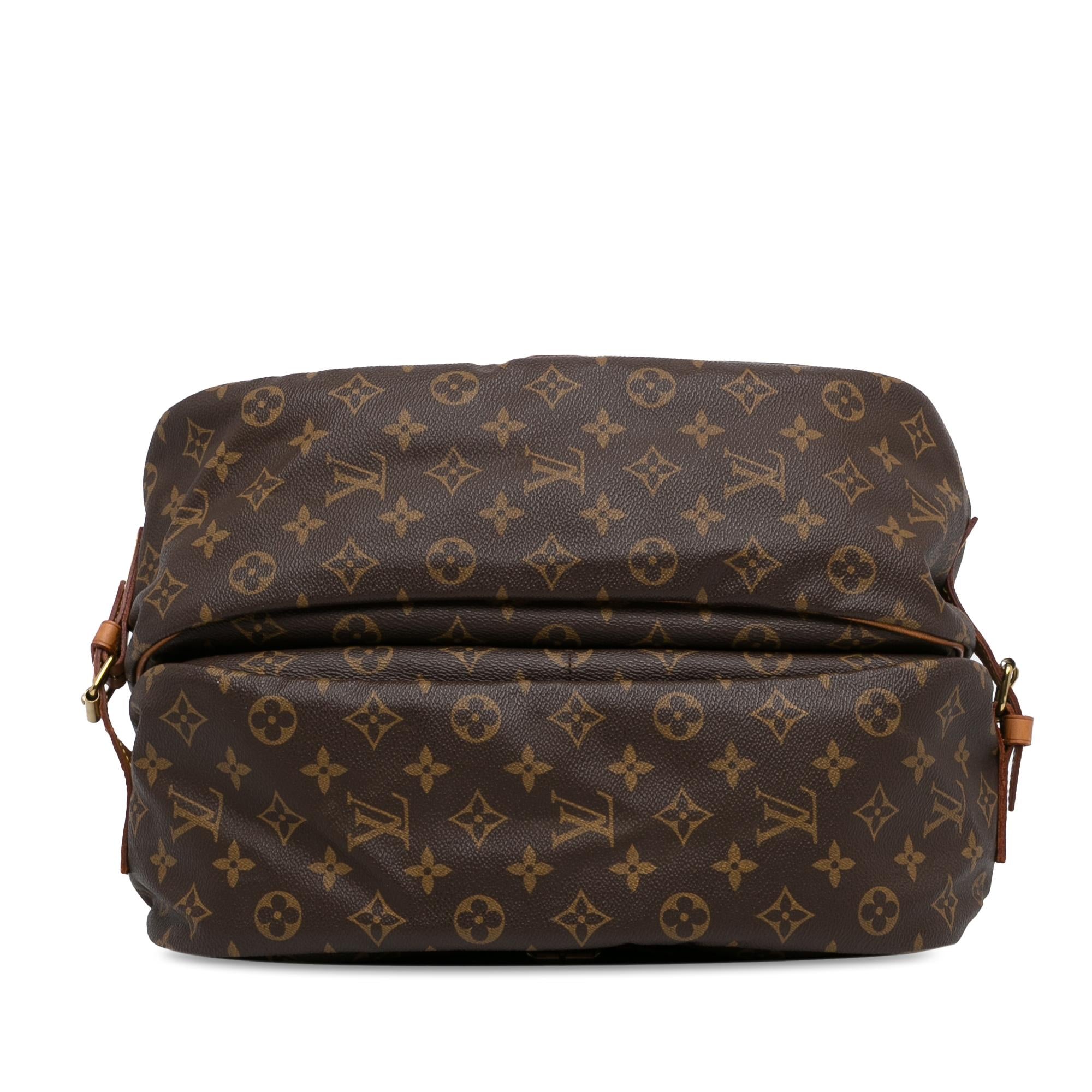 Louis Vuitton Monogram Saumur 35 (SHG-16gCnD)