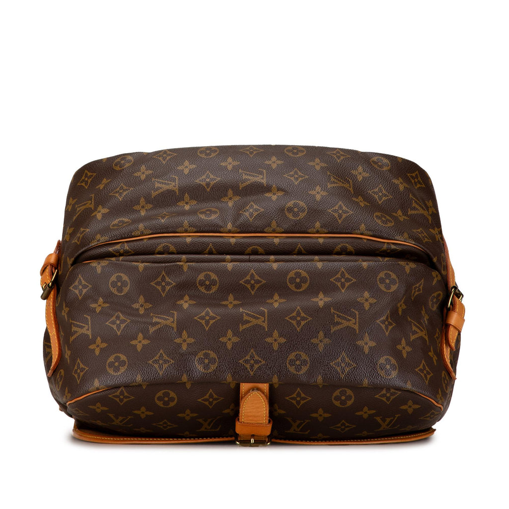Louis Vuitton Monogram Saumur 35 (SHG-gxGFFv)