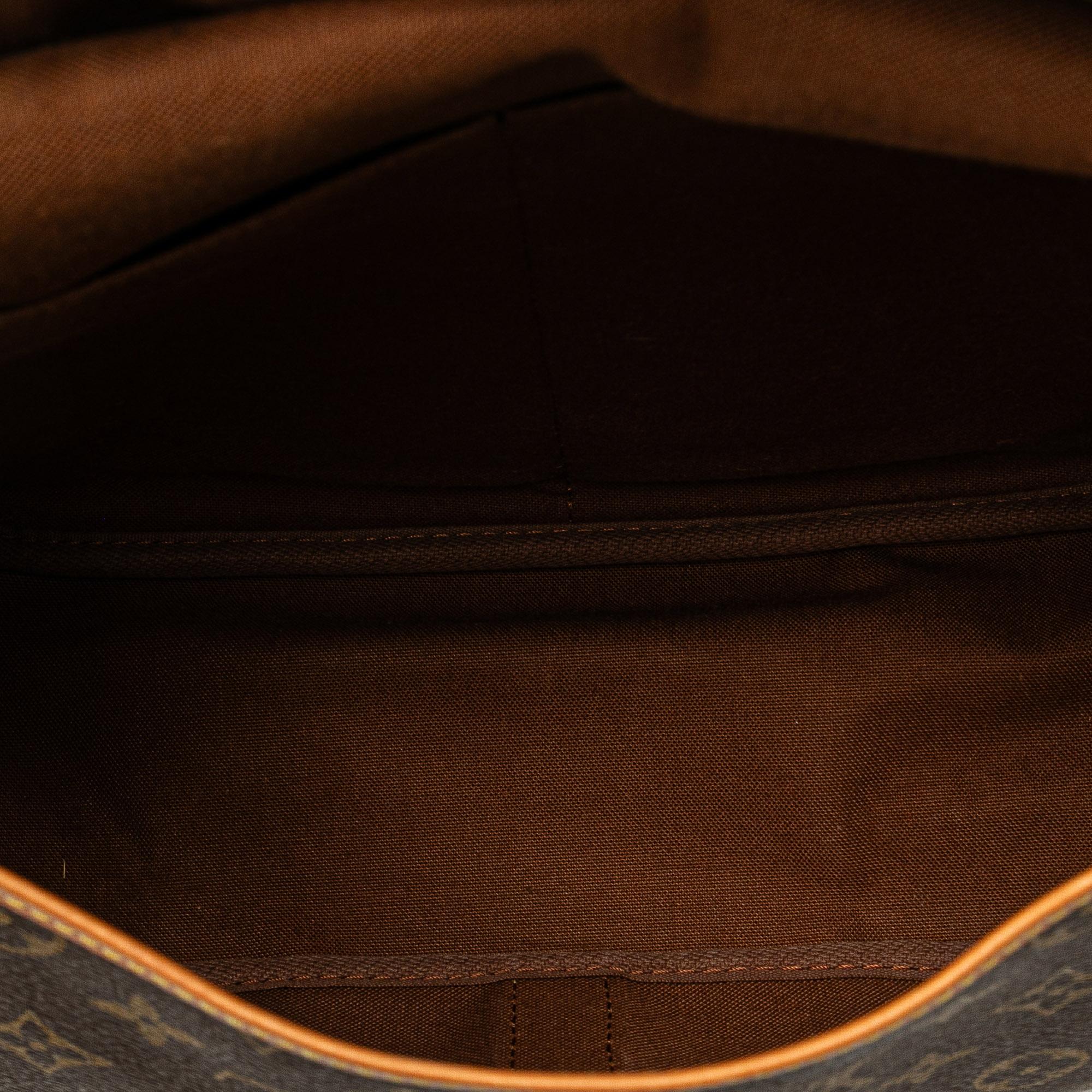 Louis Vuitton Monogram Saumur 35 (SHG-gxGFFv)