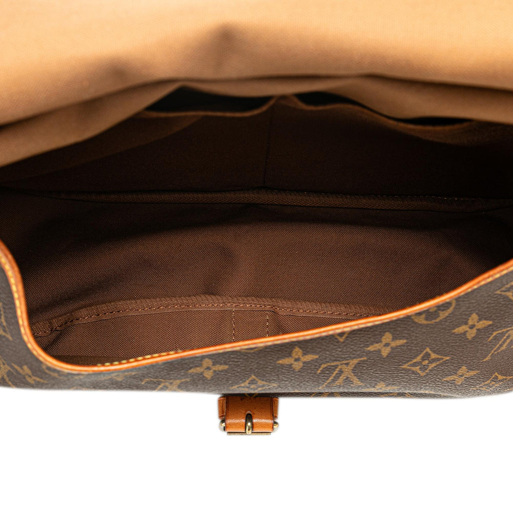Louis Vuitton Monogram Saumur 35 (SHG-La8286)