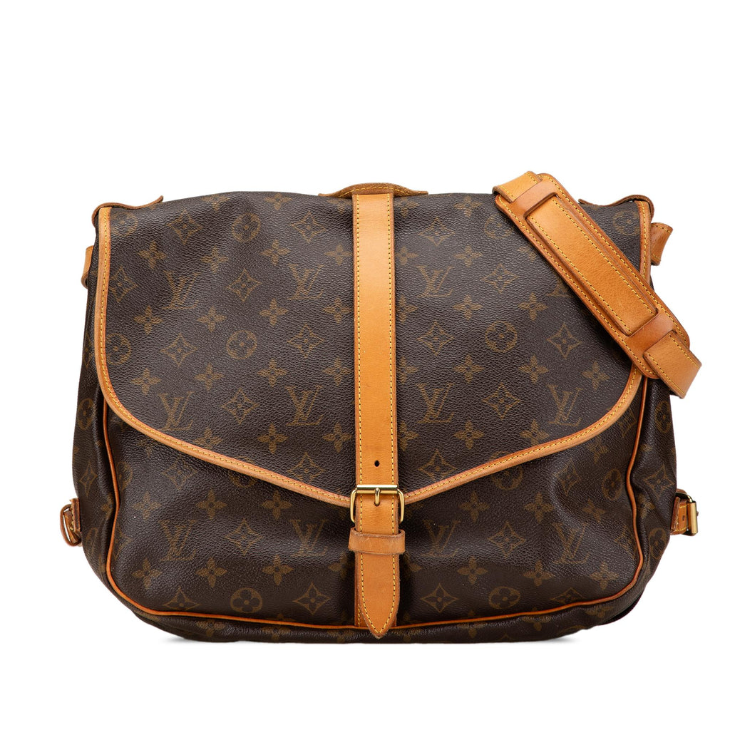 Louis Vuitton Monogram Saumur 35