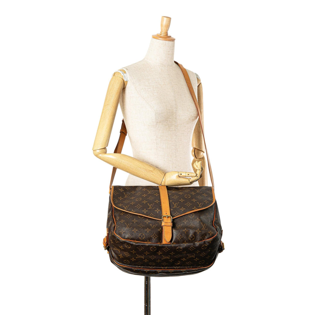 Louis Vuitton Monogram Saumur 35