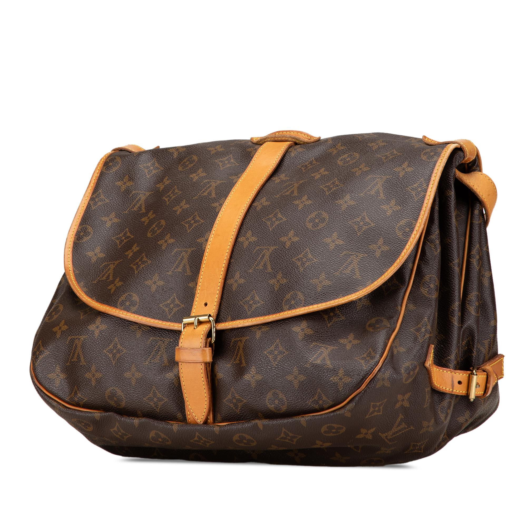 Louis Vuitton Monogram Saumur 35