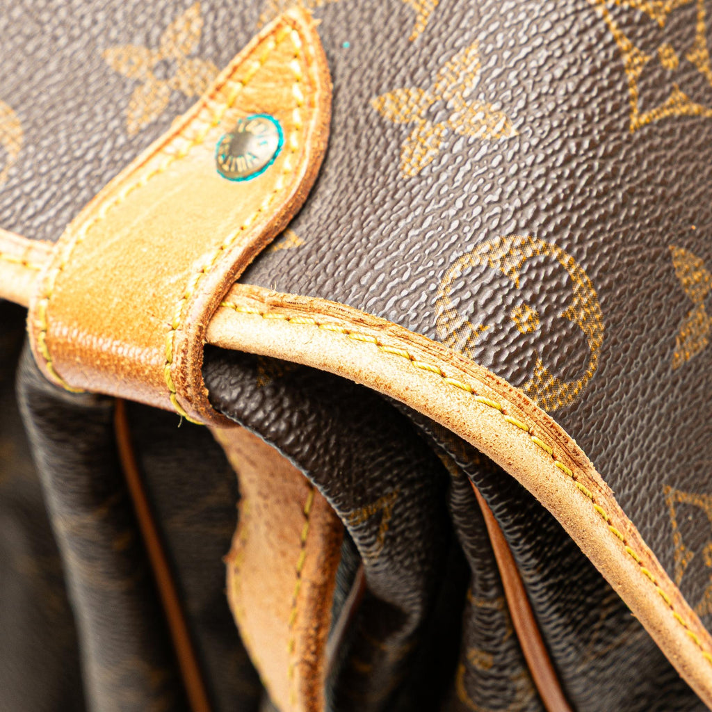 Louis Vuitton Monogram Saumur 35