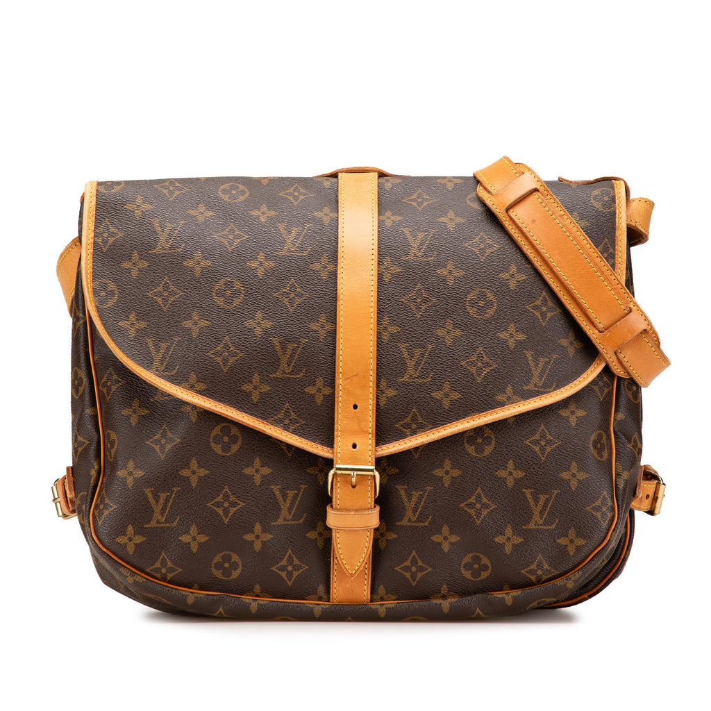 Louis Vuitton Monogram Saumur 35