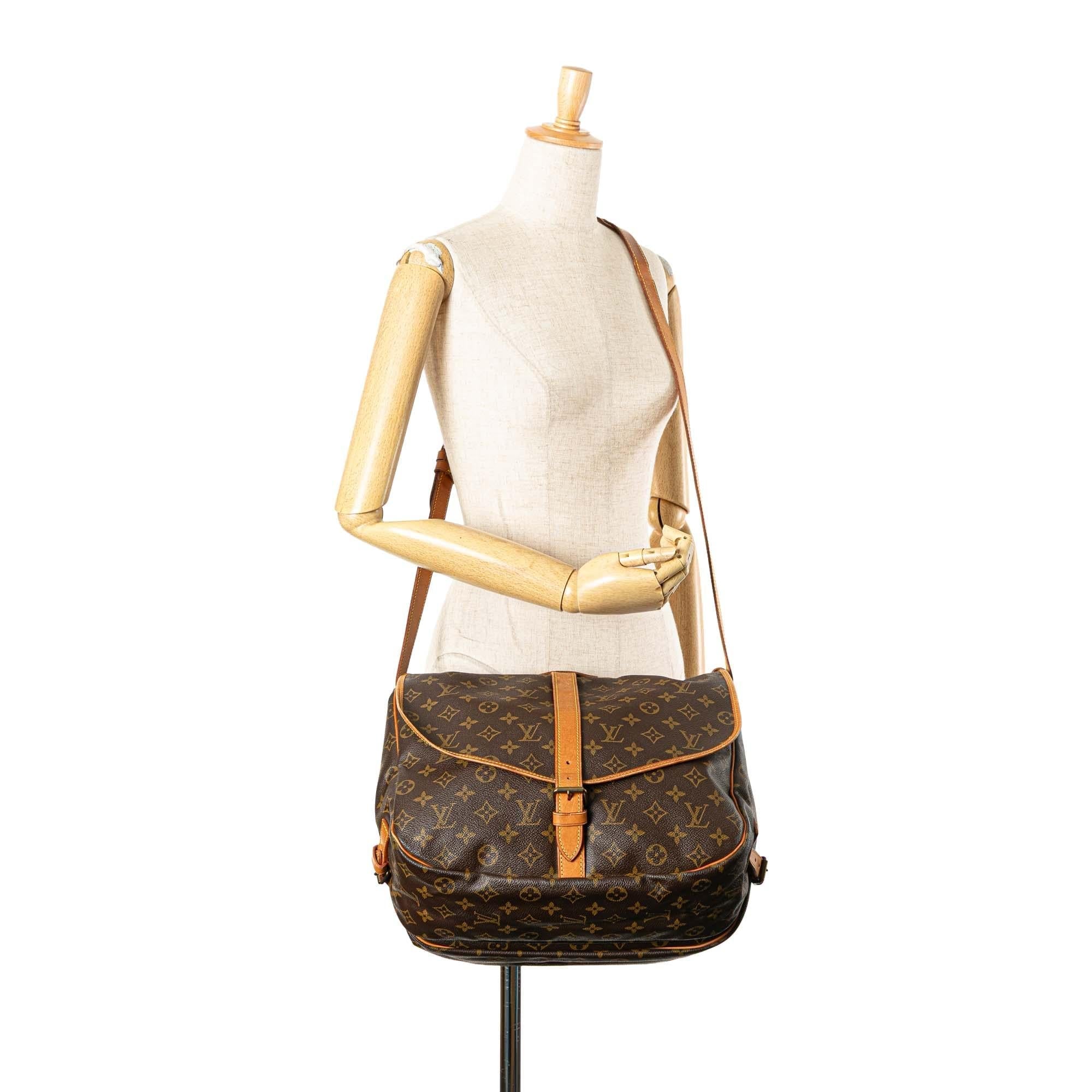 Louis Vuitton Monogram Saumur 35