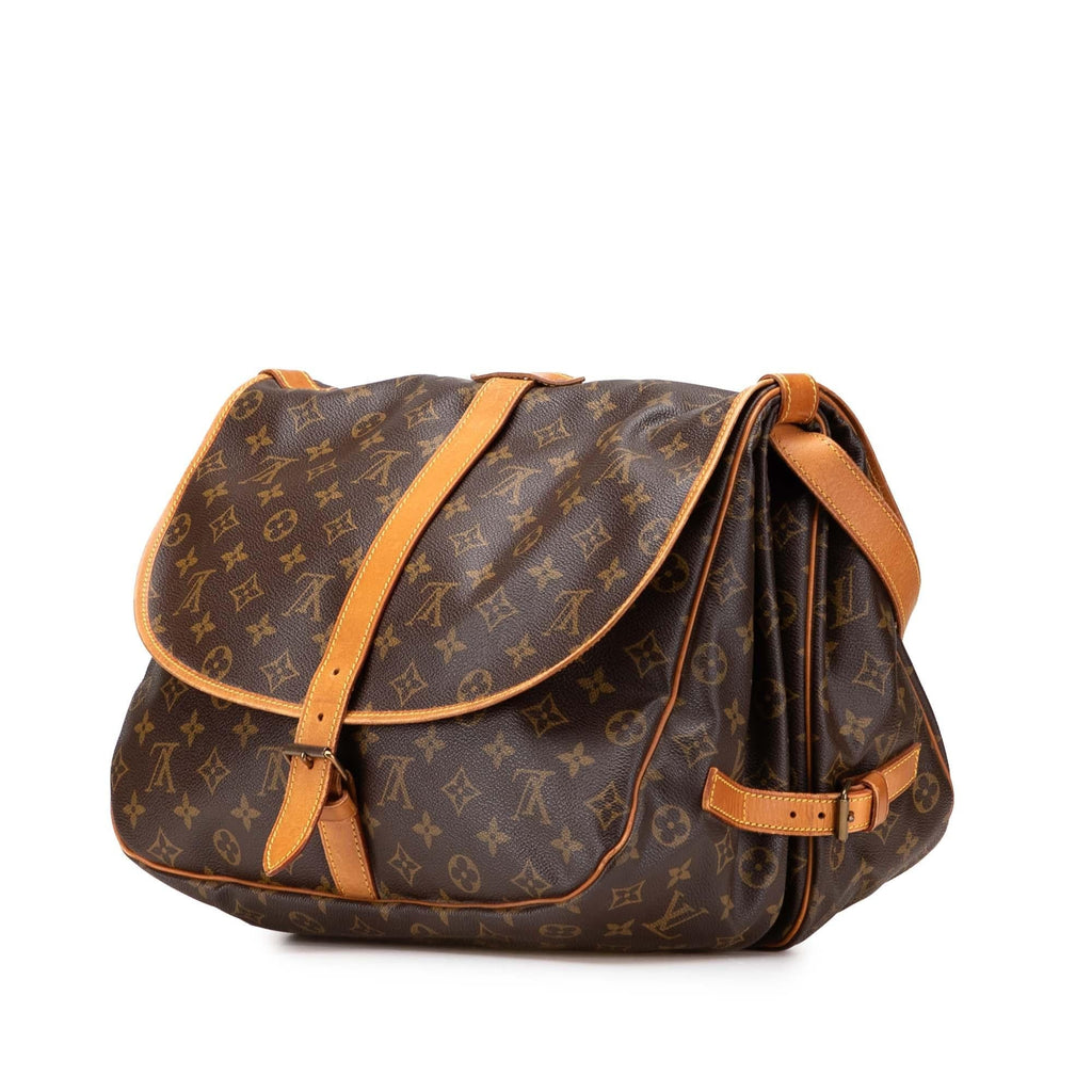 Louis Vuitton Monogram Saumur 35