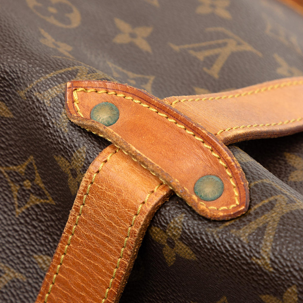 Louis Vuitton Monogram Saumur 35