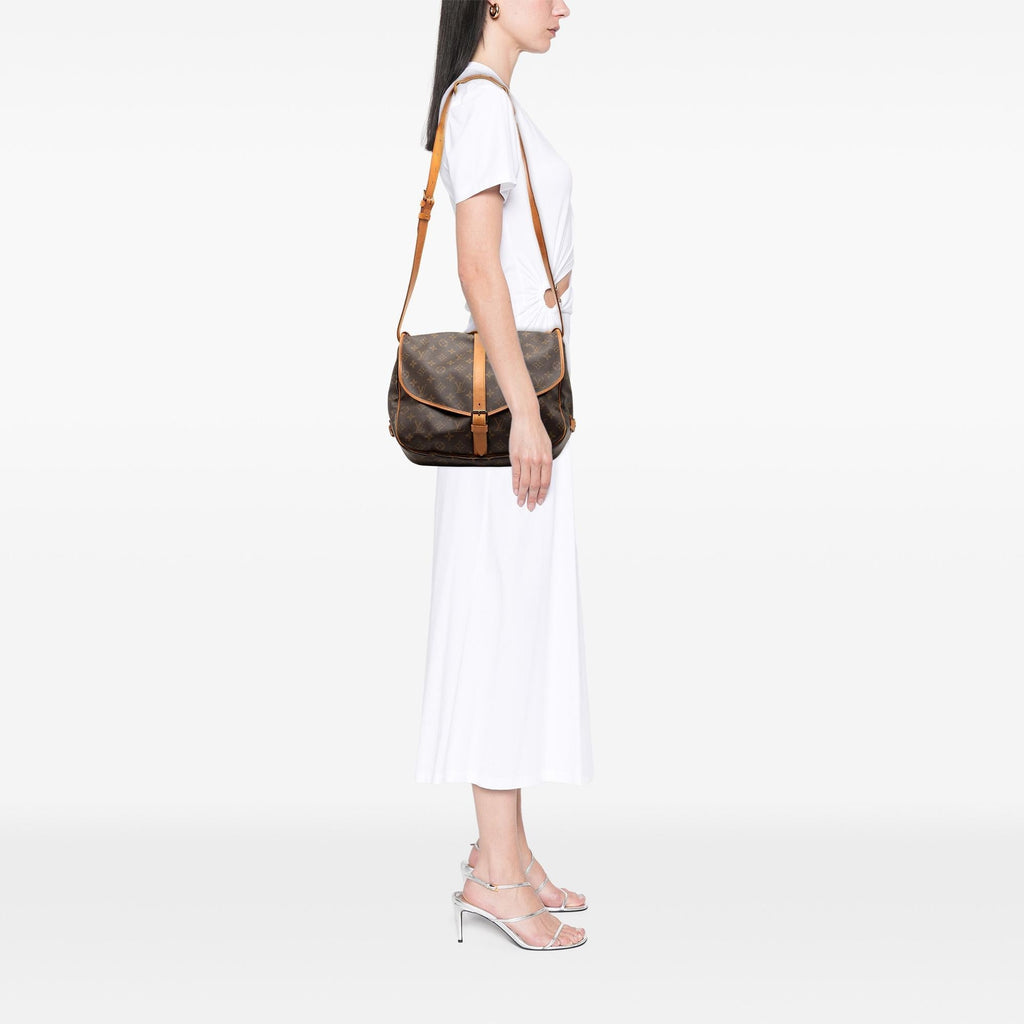 Louis Vuitton Monogram Saumur 35