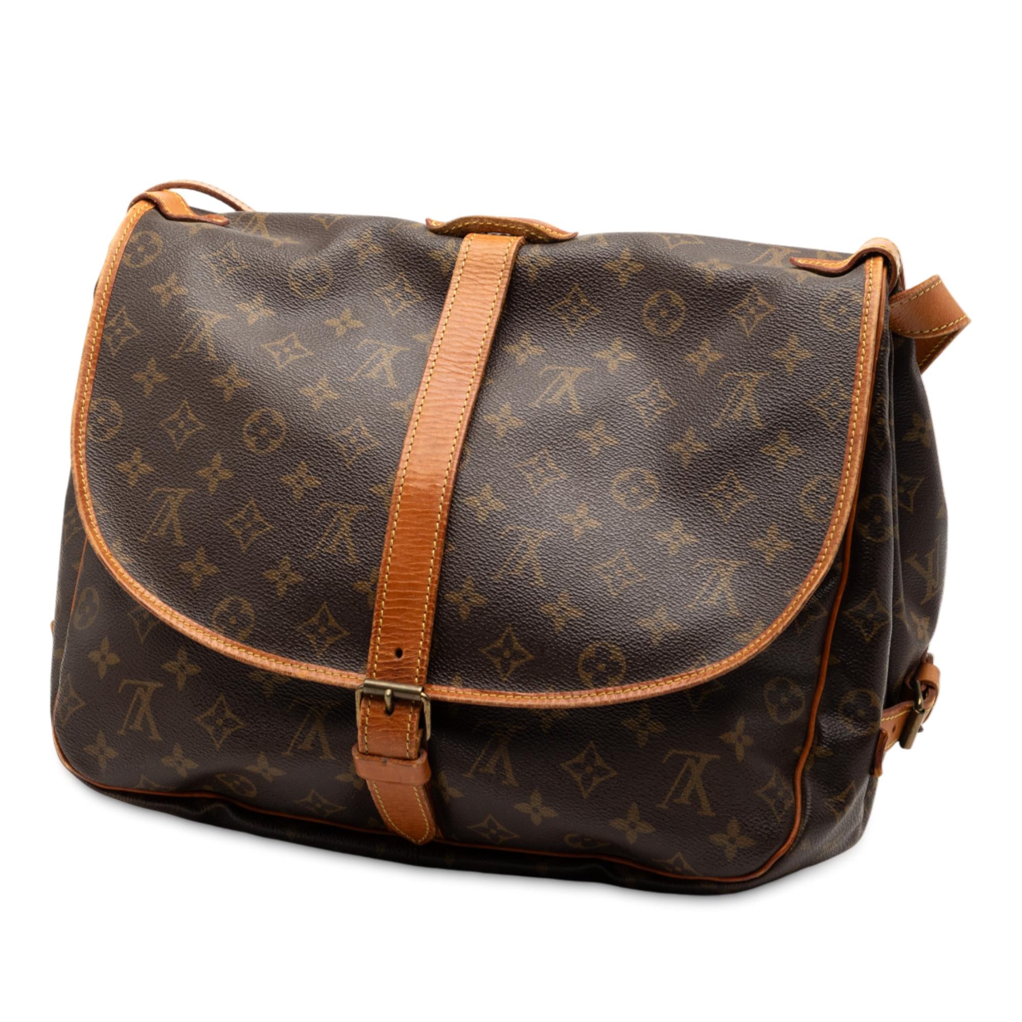 Louis Vuitton Monogram Saumur 35
