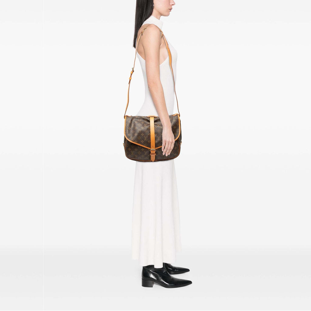 Louis Vuitton Monogram Saumur 35