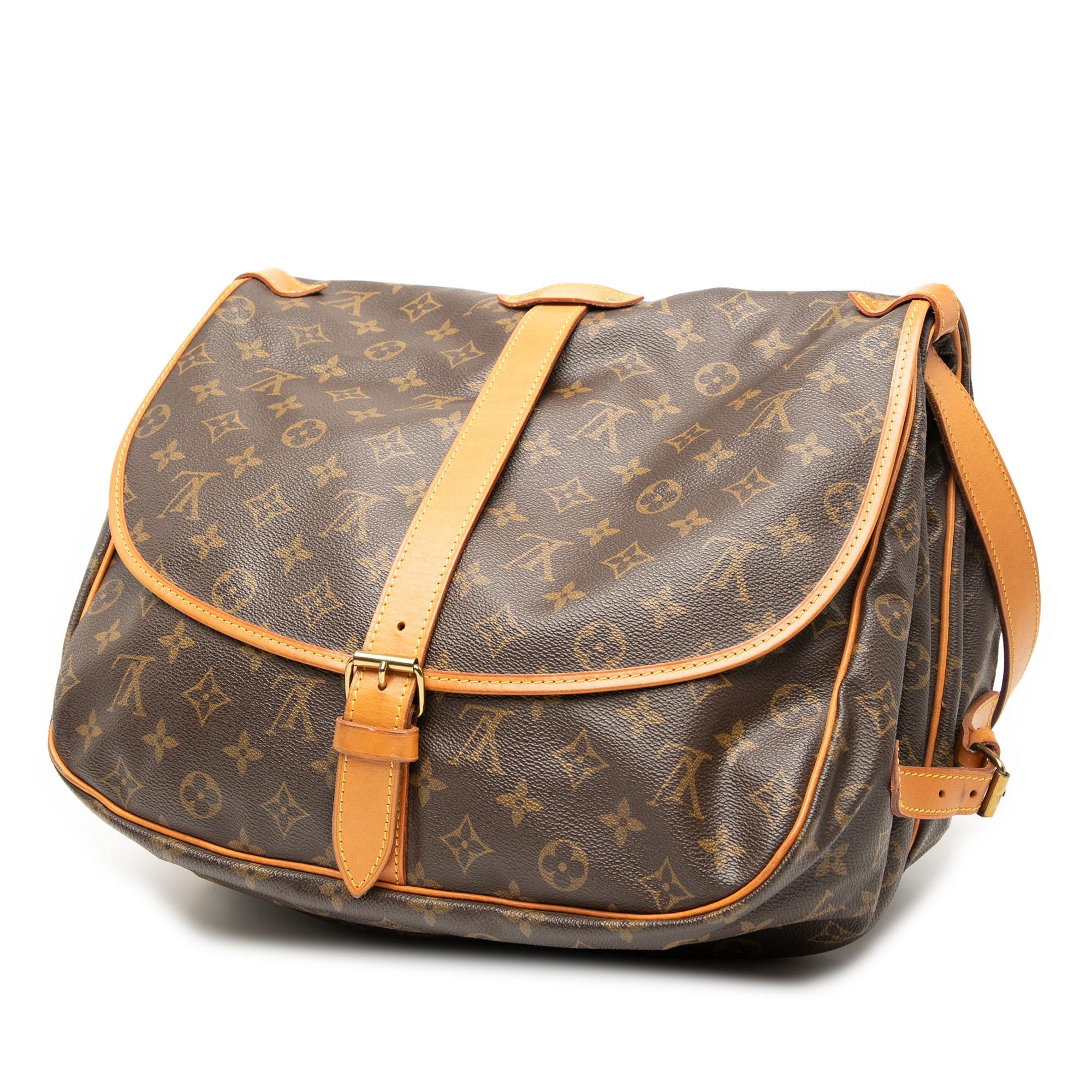 Louis Vuitton Monogram Saumur 35