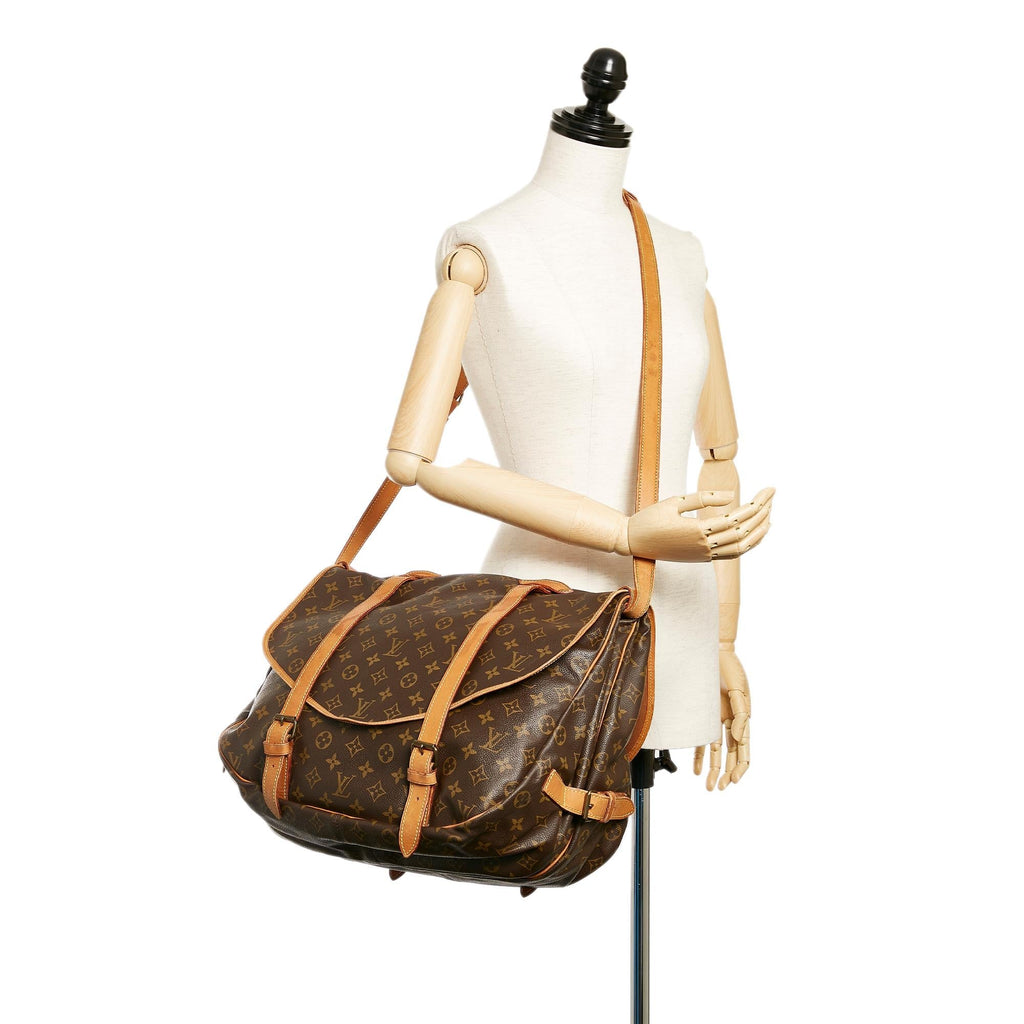 Louis Vuitton Monogram Saumur 43 (SHG-26873)
