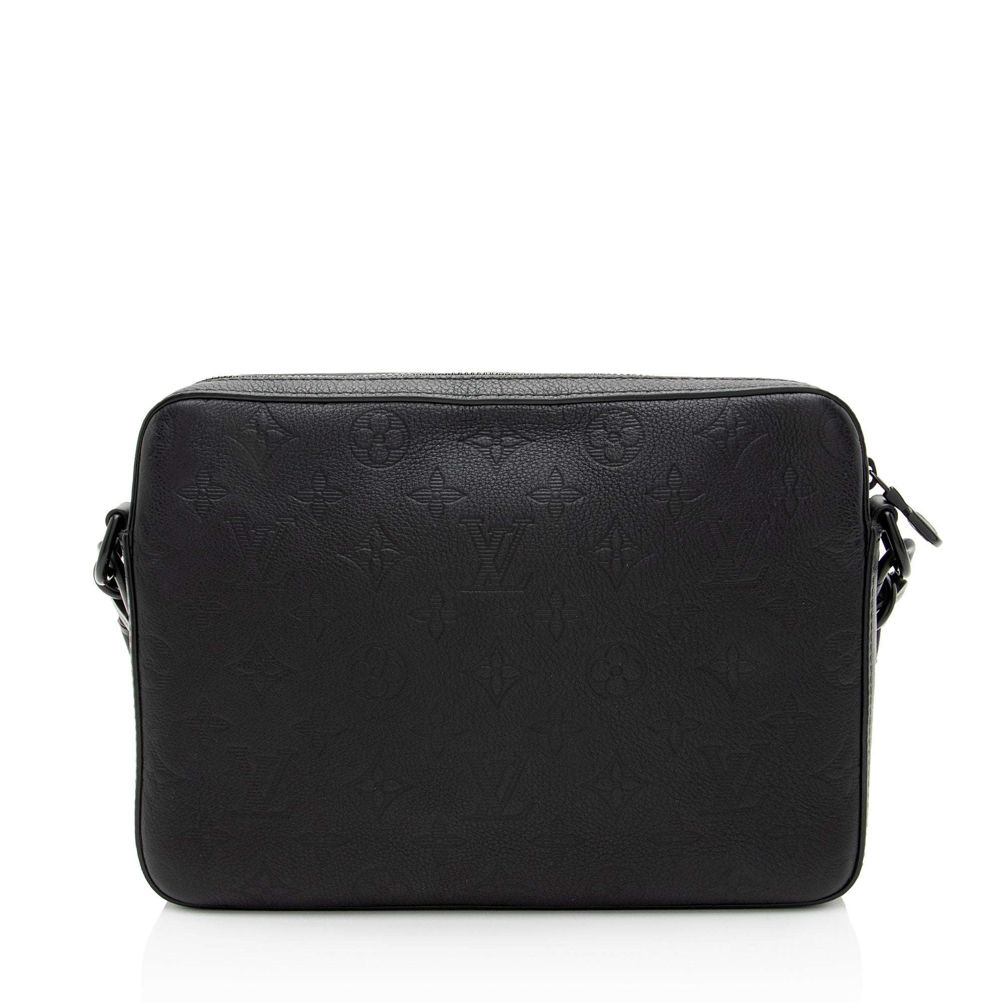 Louis Vuitton Monogram Shadow Calfskin Trio Messenger